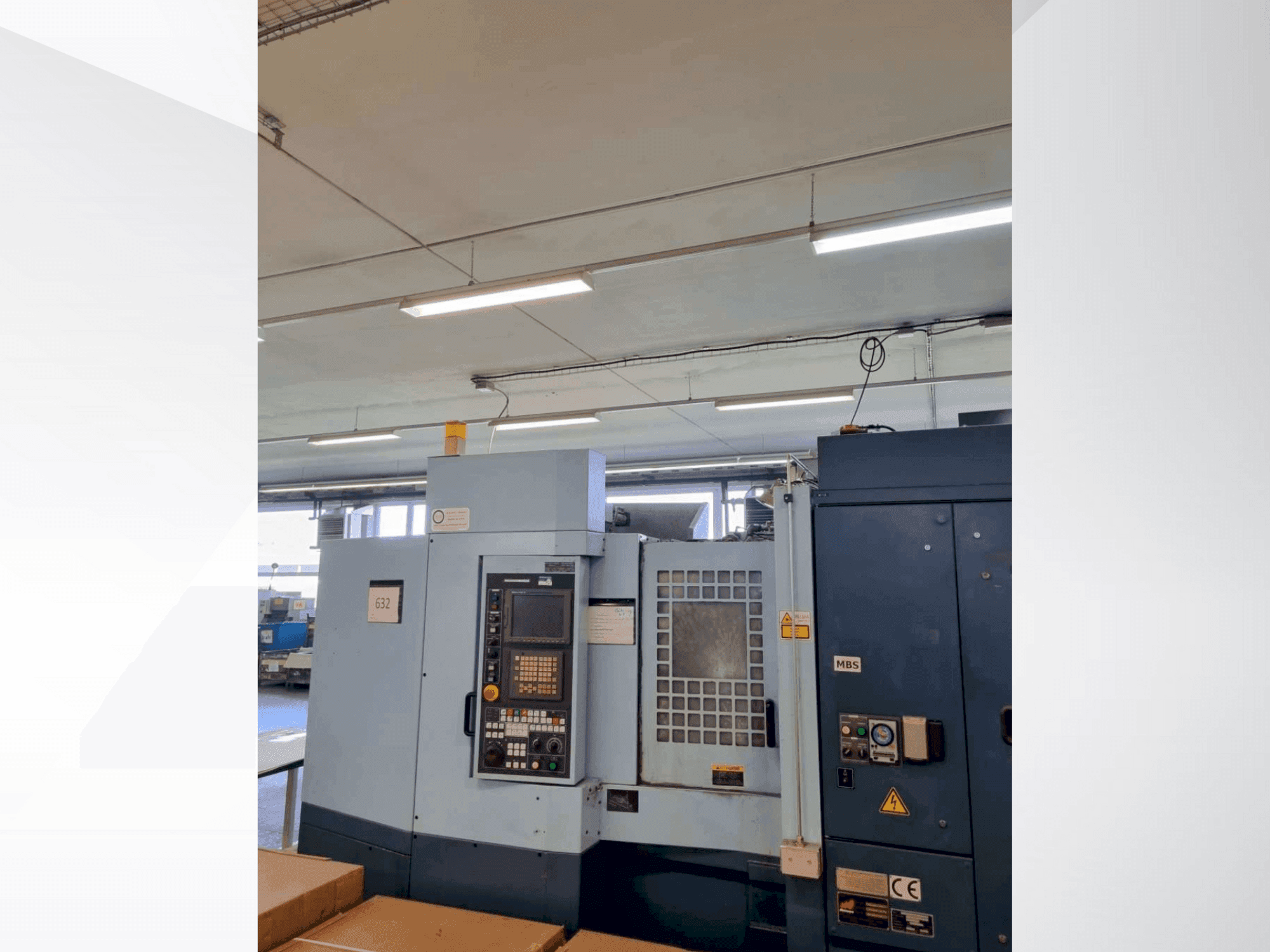 Widok z przodu maszyny Matsuura H PLUS-405