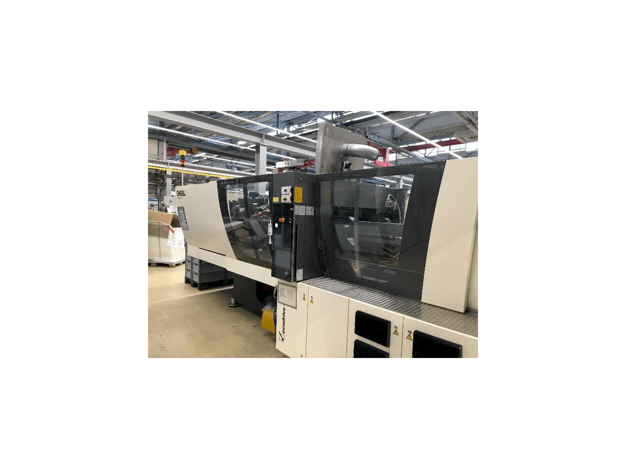 Widok z przodu maszyny Engel Victory 1060/180