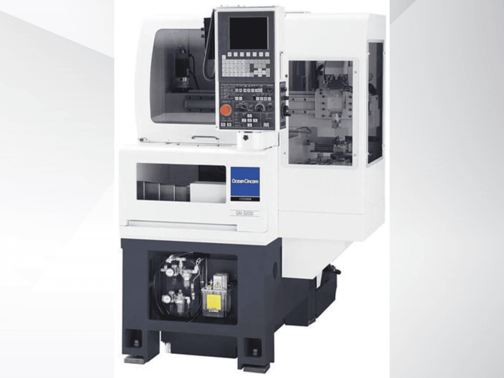 Widok z przodu maszyny Miyano GN3200-2F2