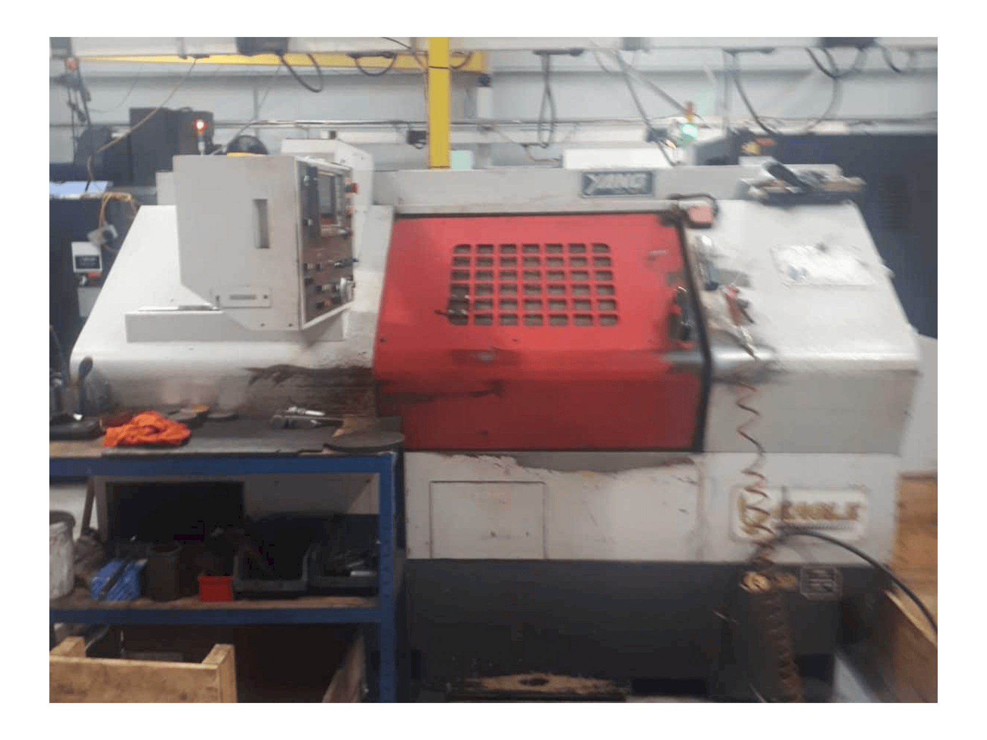 Widok z przodu maszyny Yang SML-30