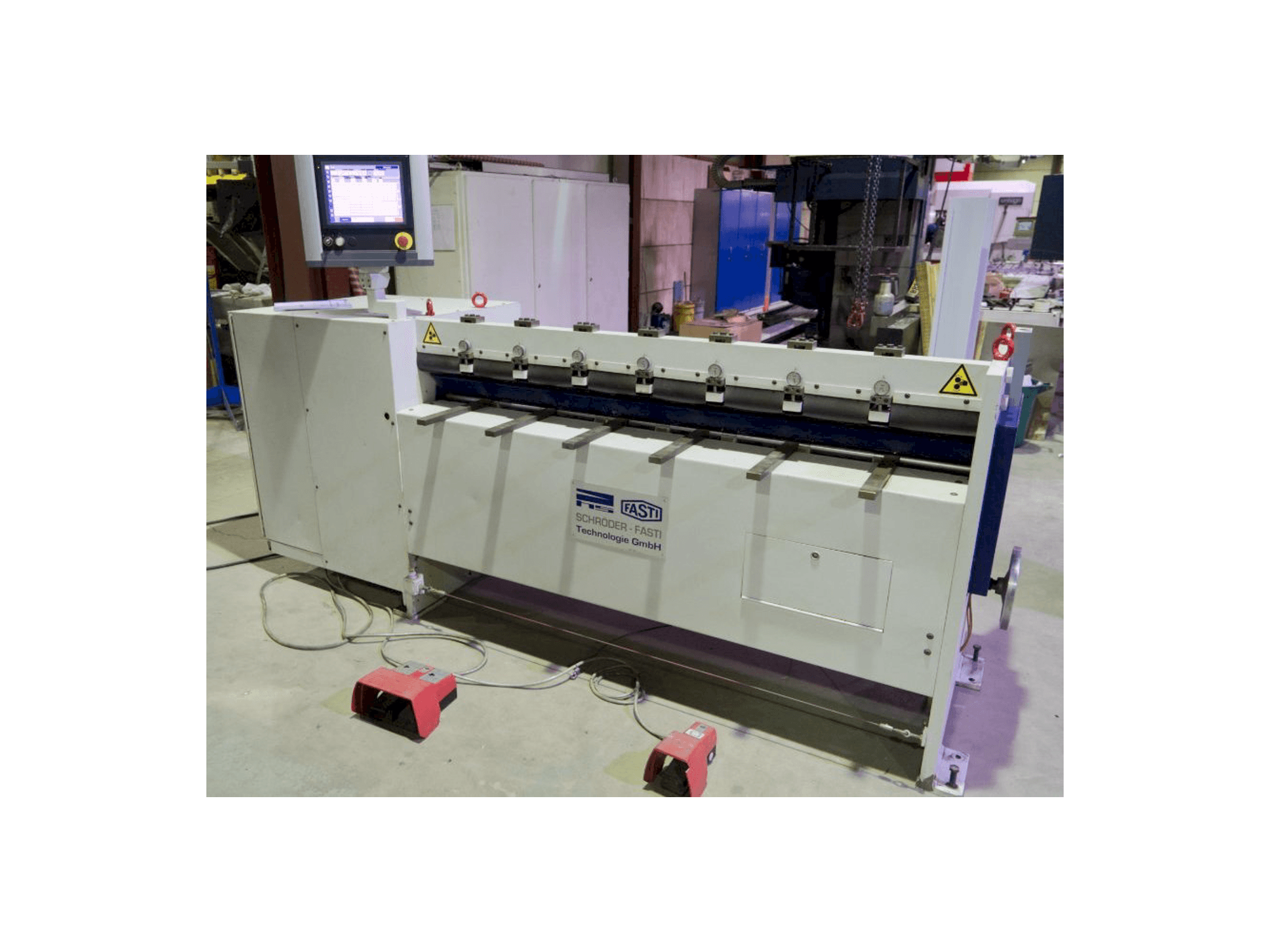 Widok z przodu maszyny SCHRODER Fasti 145-18/075