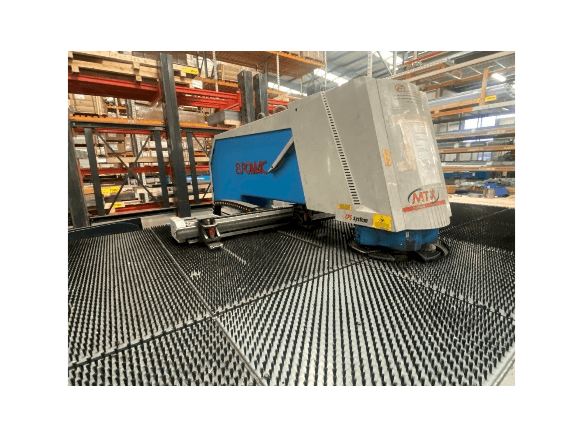 Widok z przodu maszyny Euromac MTX Index