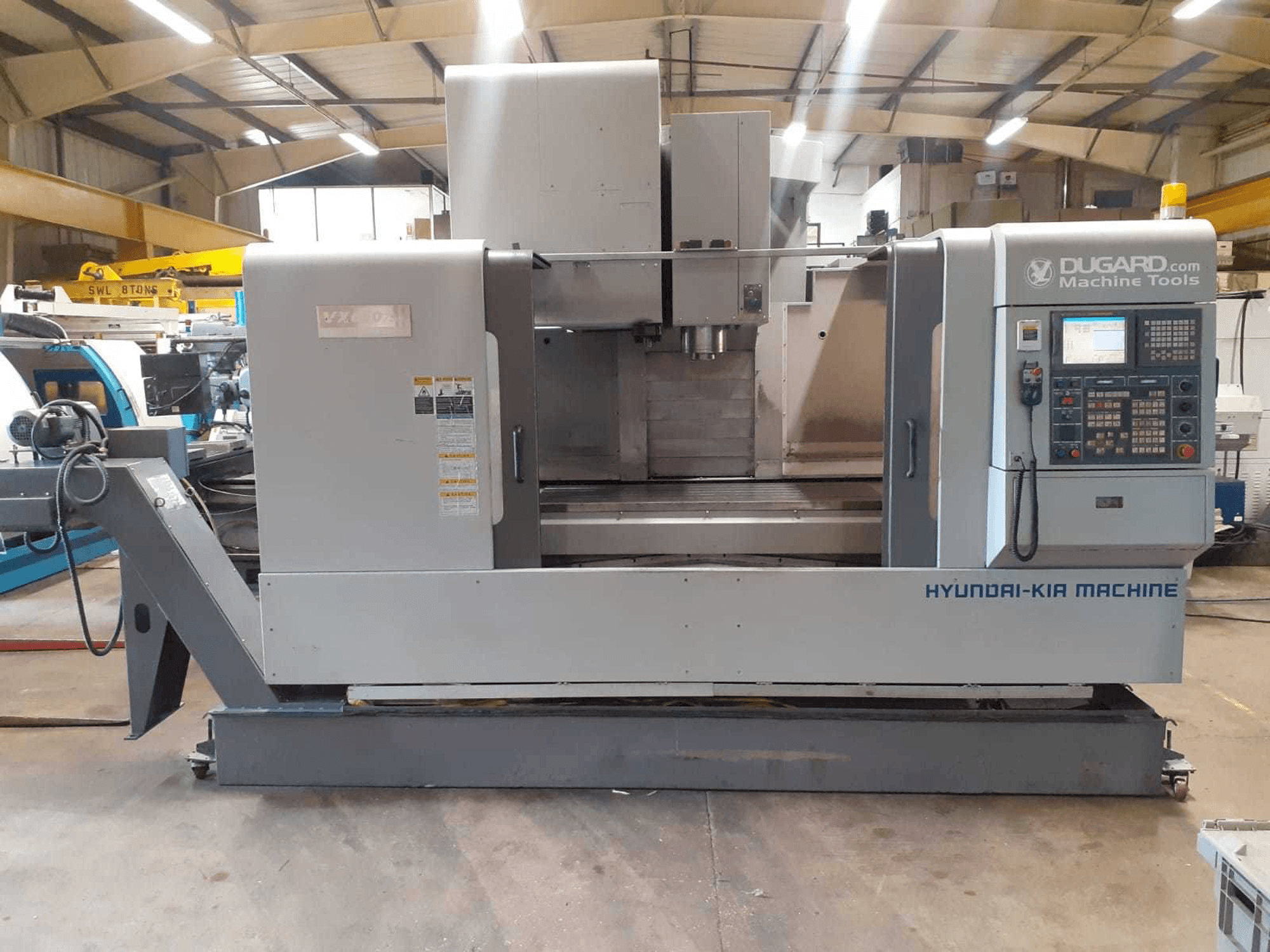 Widok z przodu maszyny Hyundai Kia VX650/50