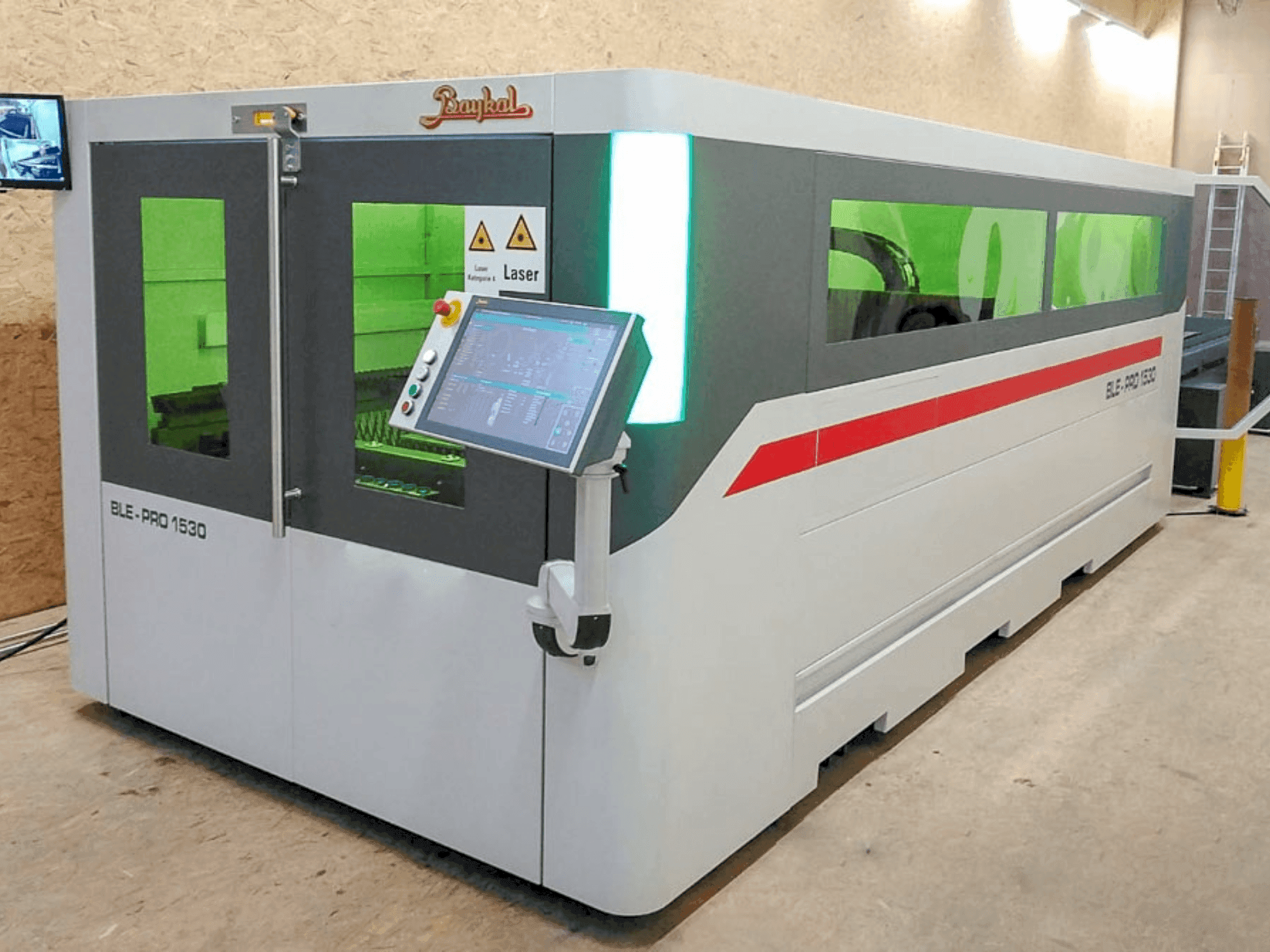 Widok z przodu maszyny Baykal BLE PRO 1530