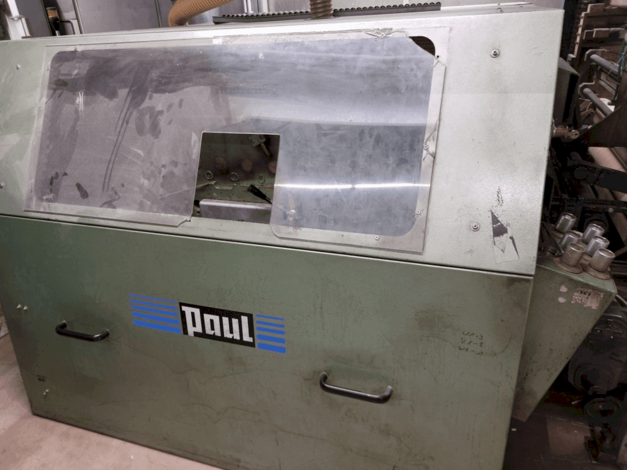 Widok z przodu maszyny Paul Reinhardt K34G / 1500