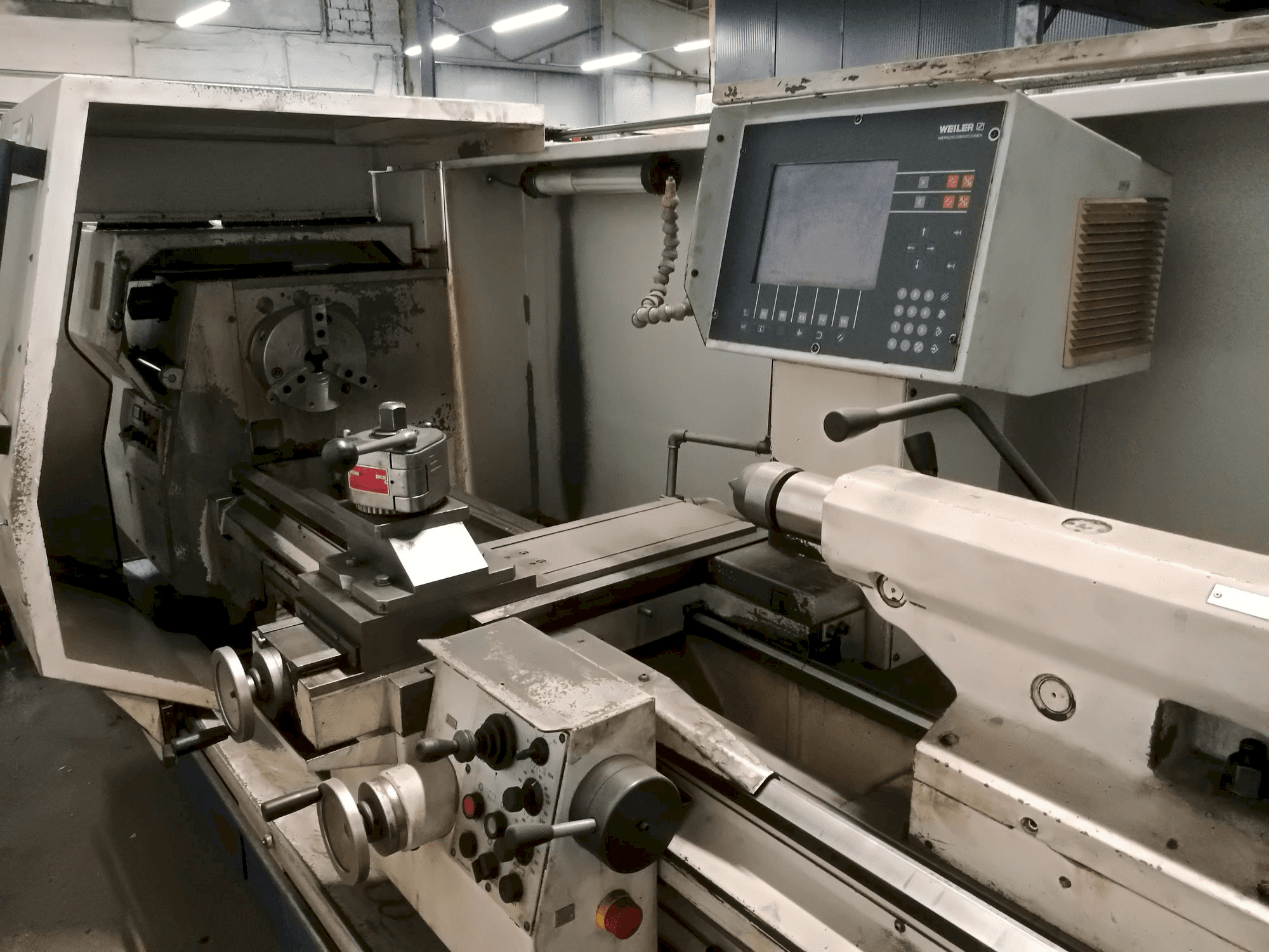 Widok z przodu maszyny Weiler E50/2
