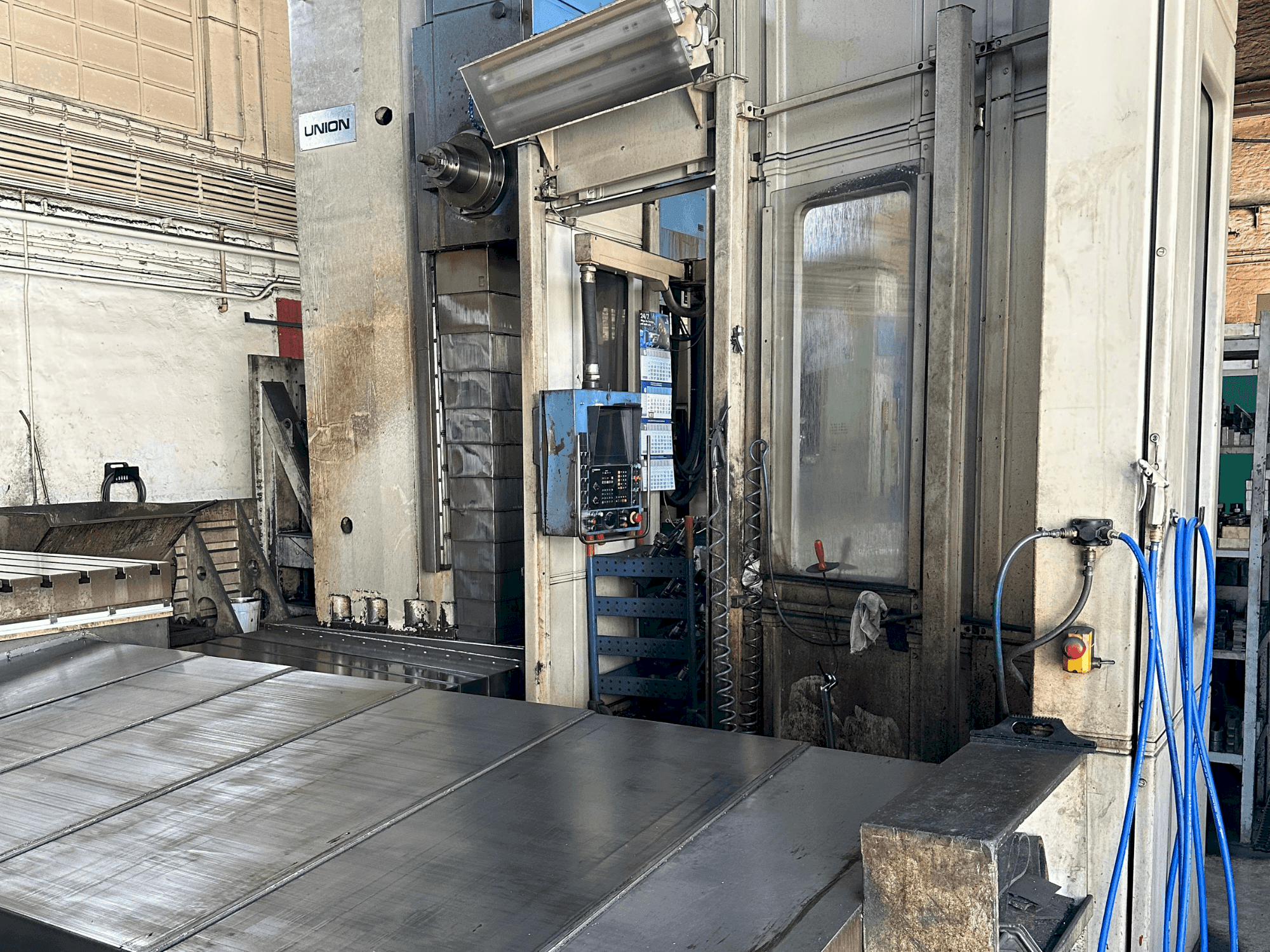 Widok z przodu maszyny UNION BFK 150/2