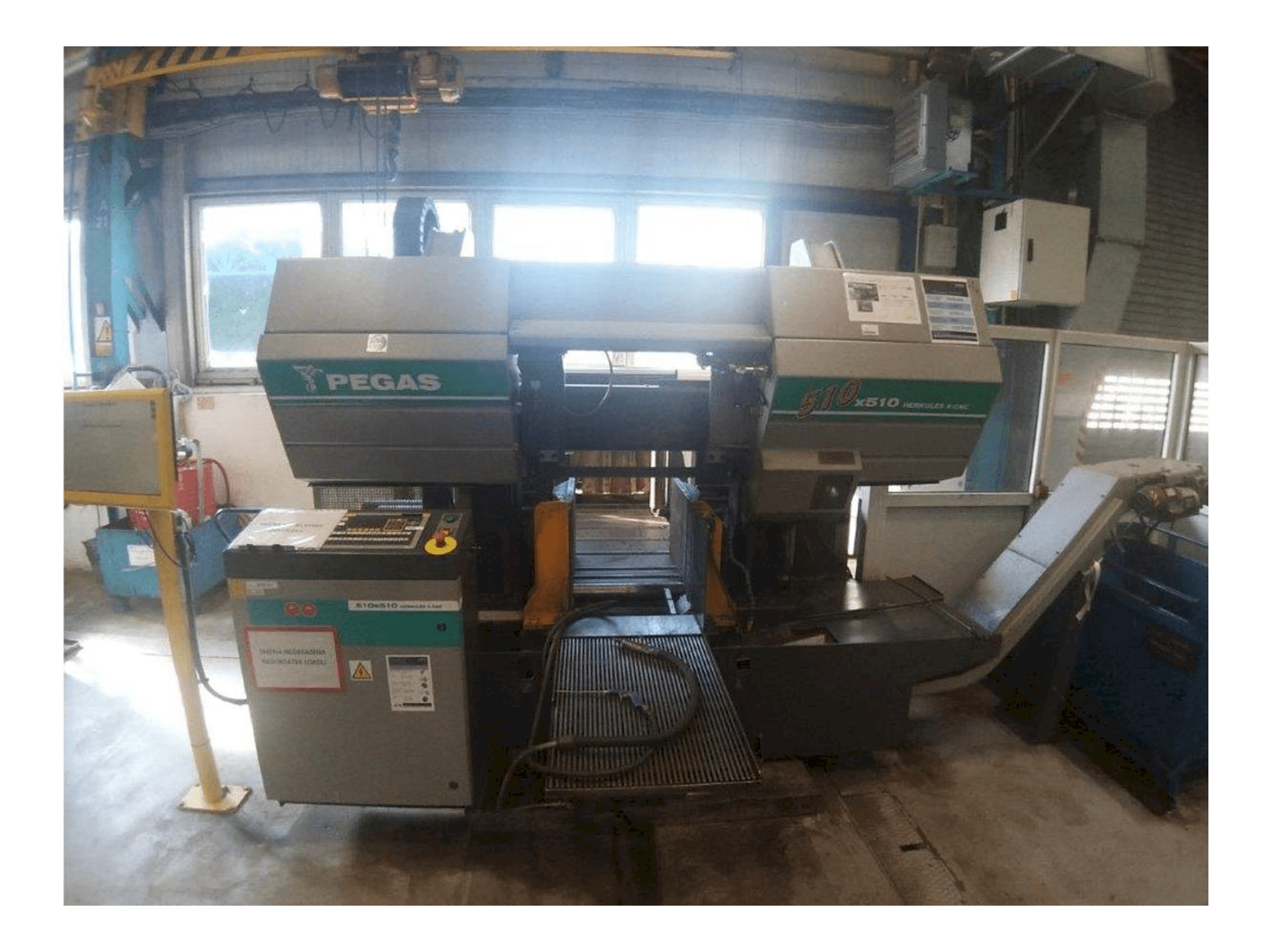 Widok z przodu maszyny Pegas 510x510 Herkules X-CNC