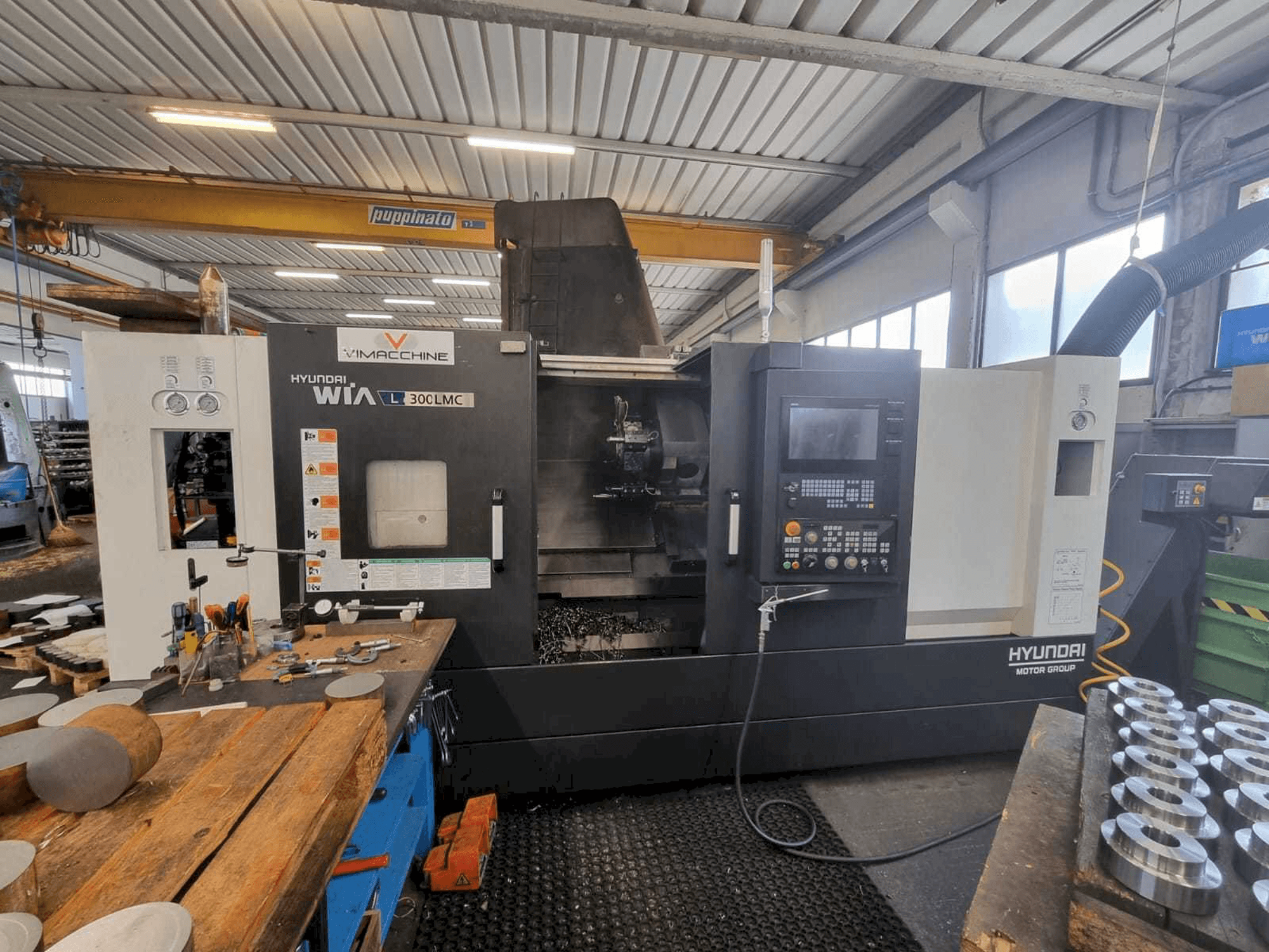 Widok z przodu maszyny Hyundai Wia L300 LMC