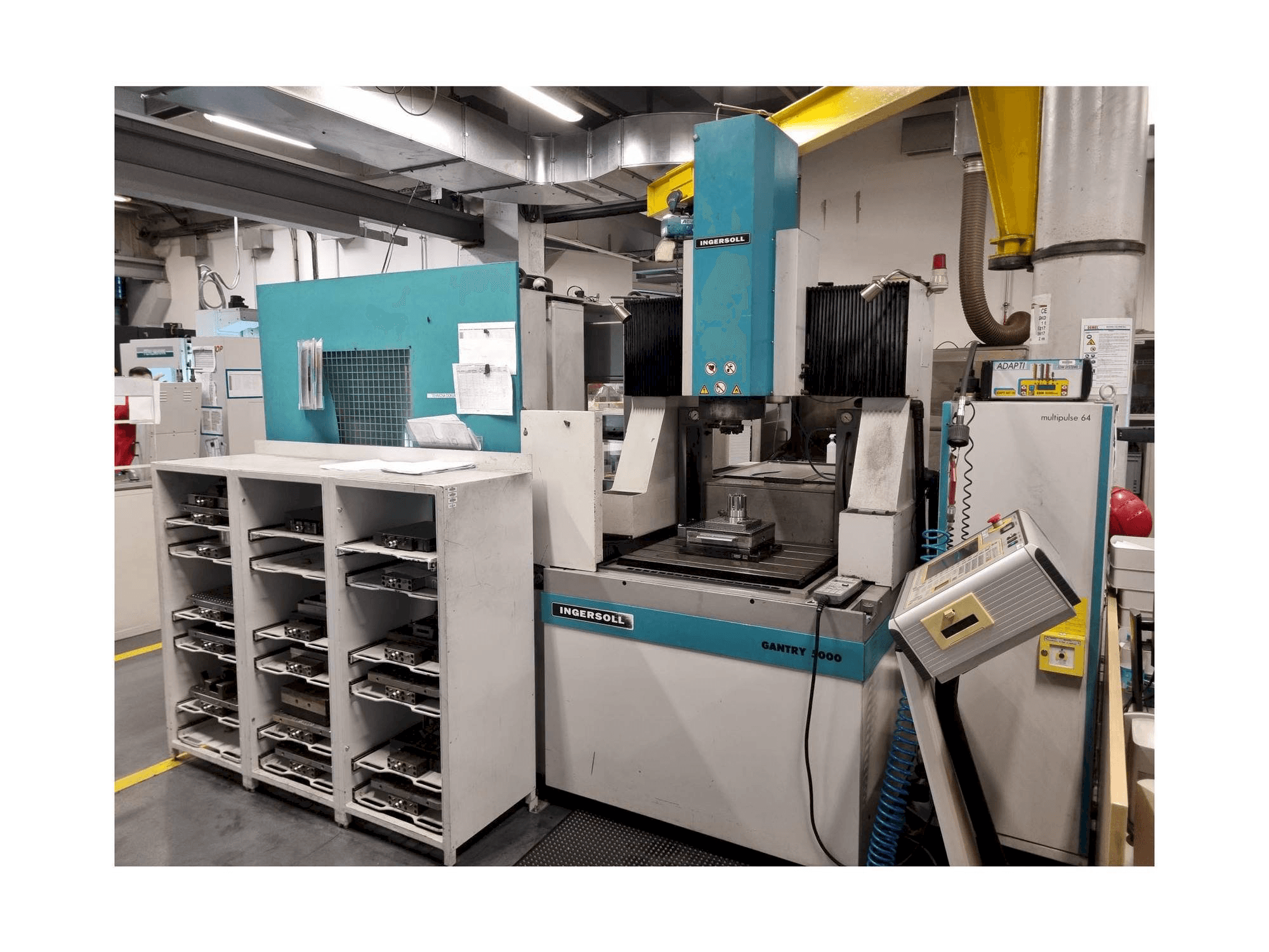 Widok z przodu maszyny OPS-INGERSOLL Gantry 5000