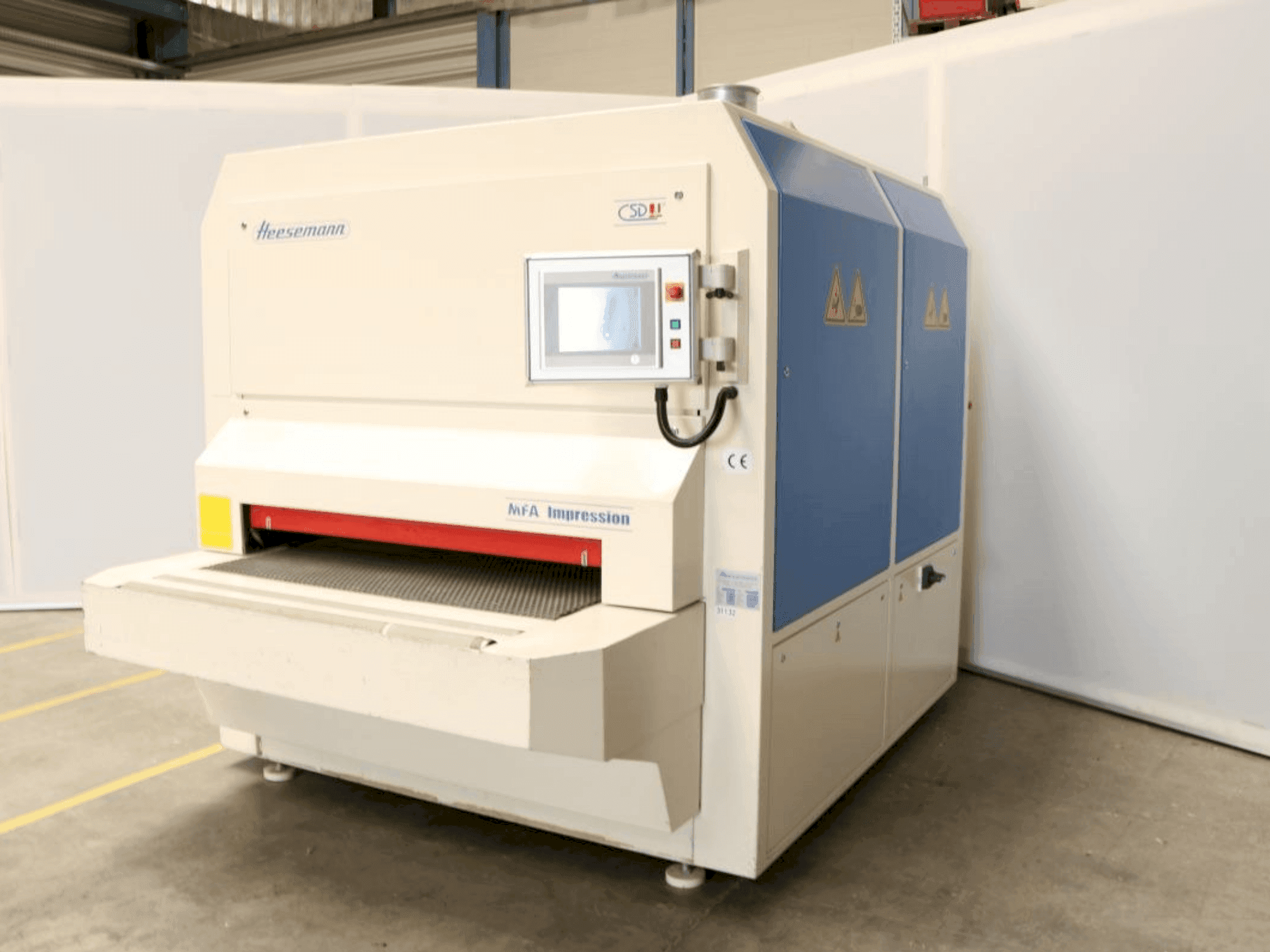 Widok z przodu maszyny HEESEMANN MFA Impression (2010)