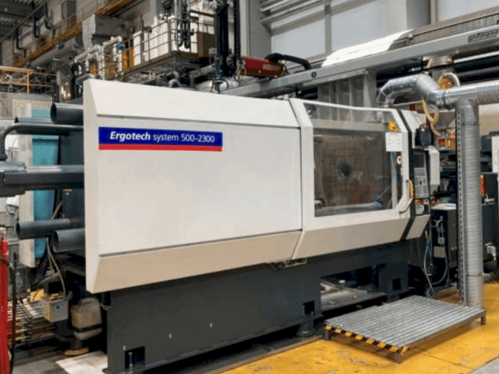 Widok z przodu maszyny DEMAG Ergotech 5000-2300