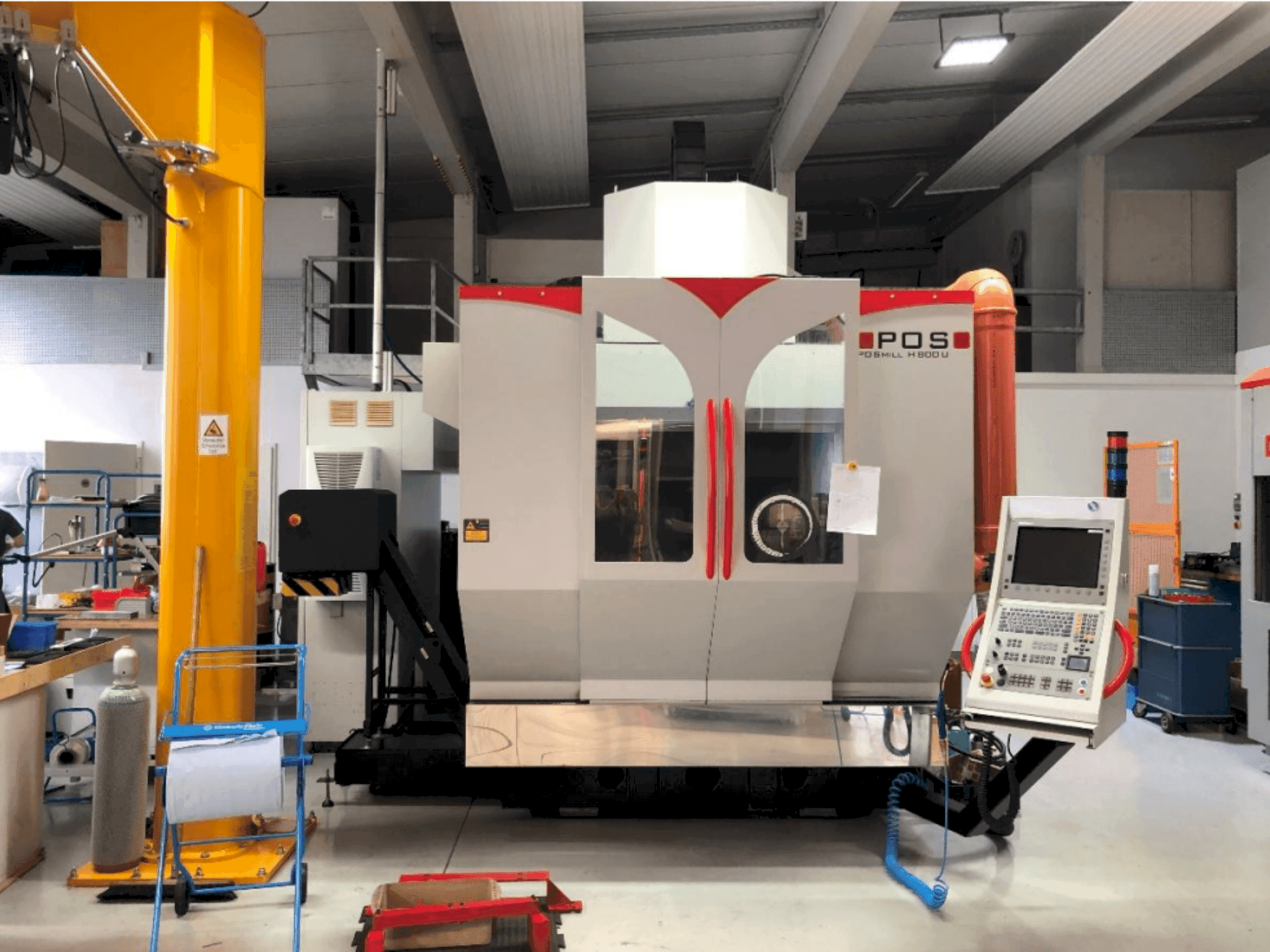 Widok z przodu maszyny POSmill H 800 U