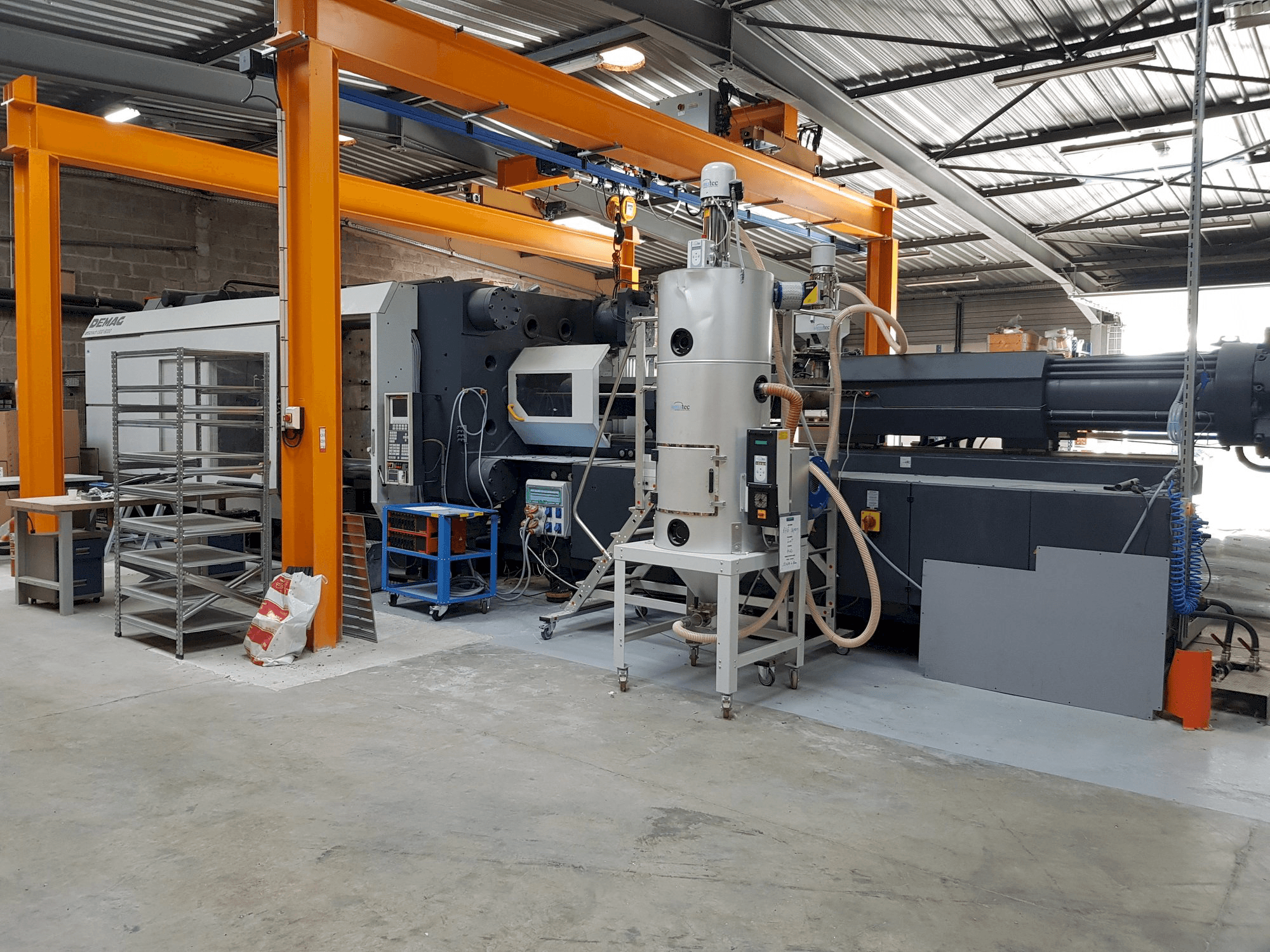 Widok z przodu maszyny DEMAG ERGOTECH 1300-8000