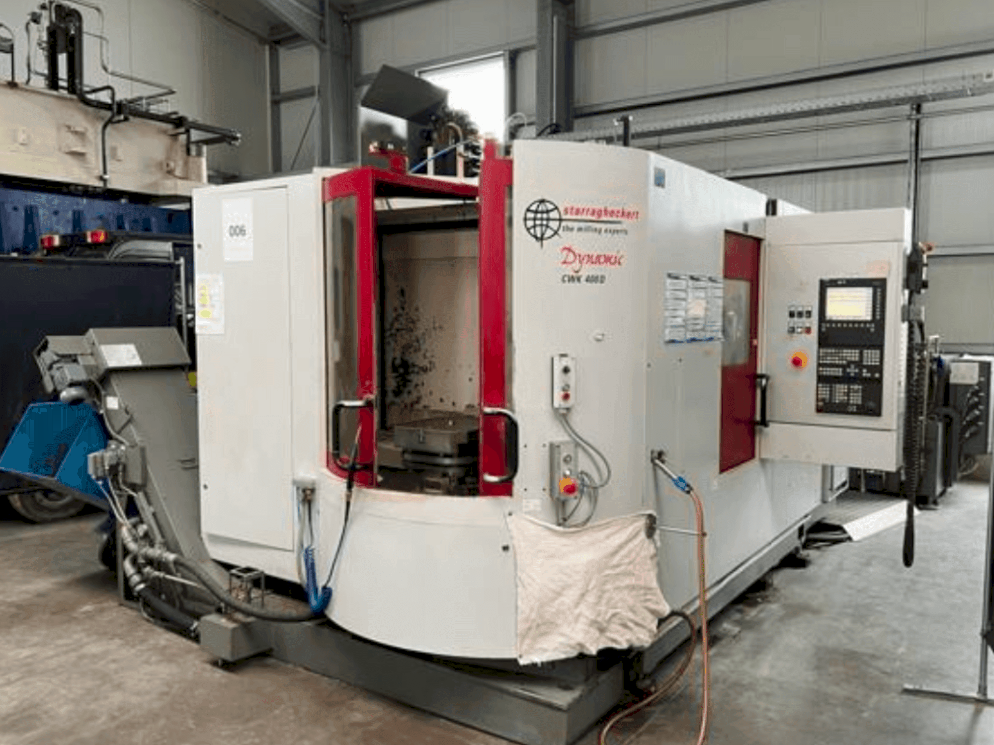 Widok z przodu maszyny Starrag Heckert Dynamic CWK 400D