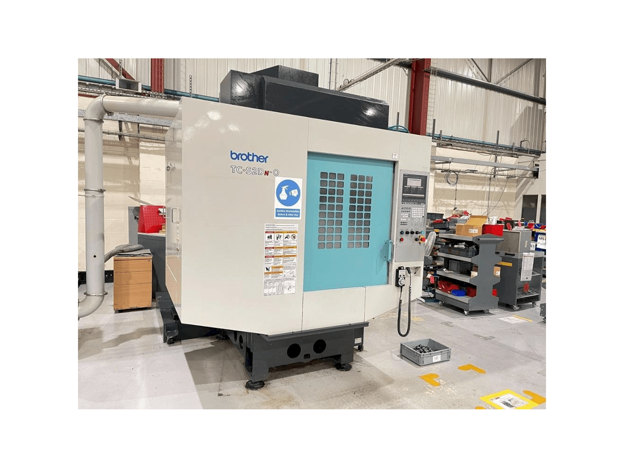 Widok z przodu maszyny Brother TC-S2DN-0