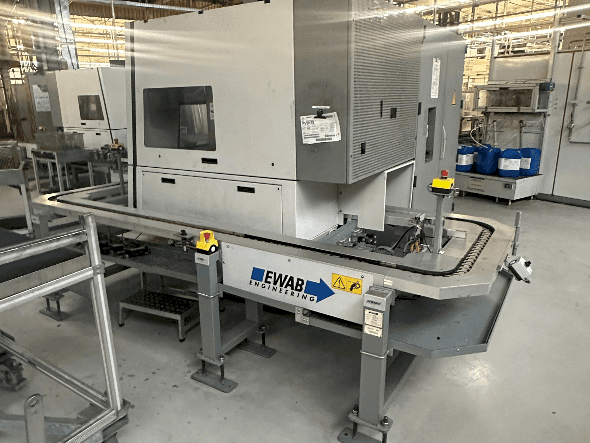 Widok z przodu maszyny DMG Gildemeister CTV 250