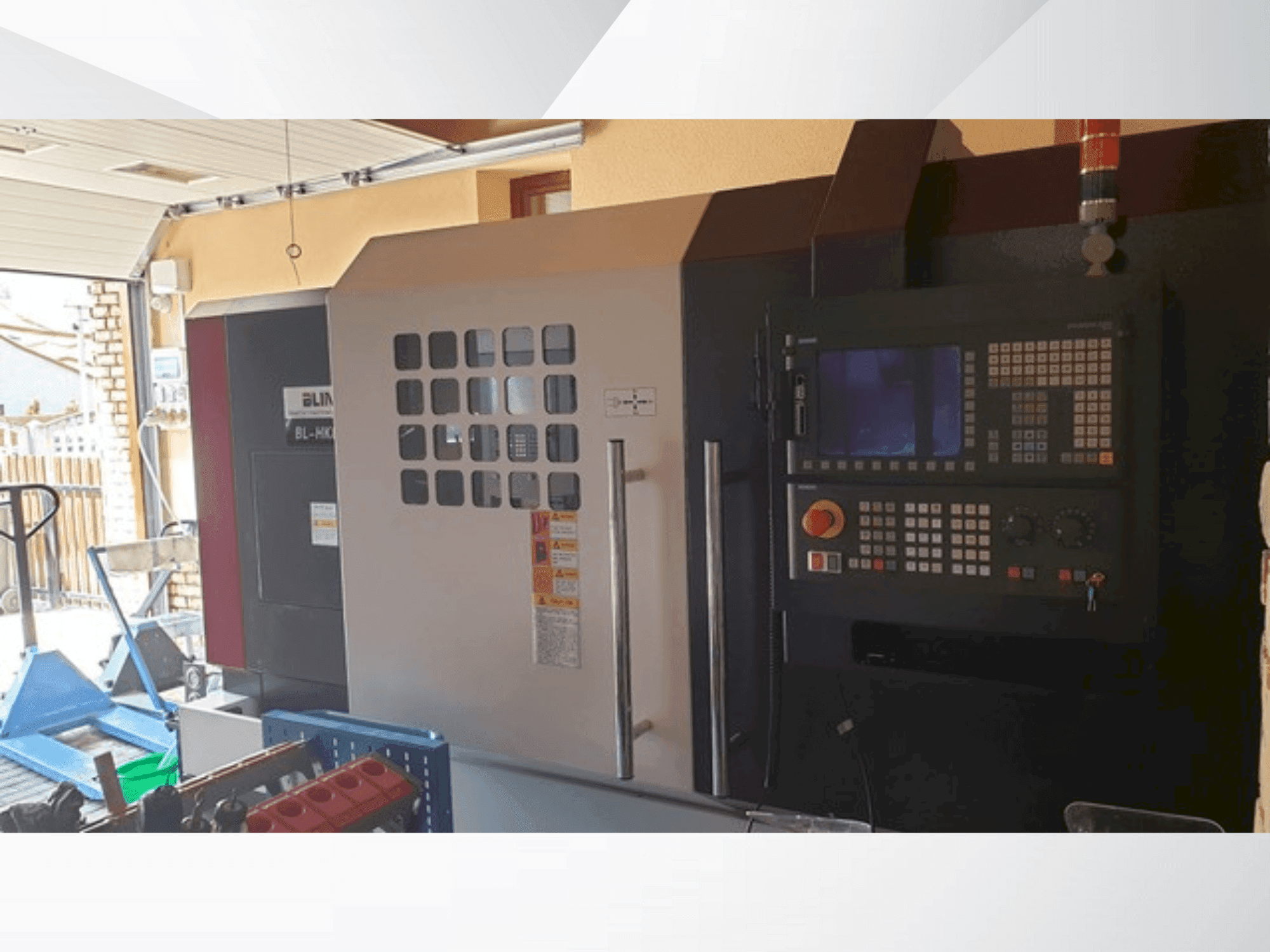 Widok z przodu maszyny TAATH BL-HK80B