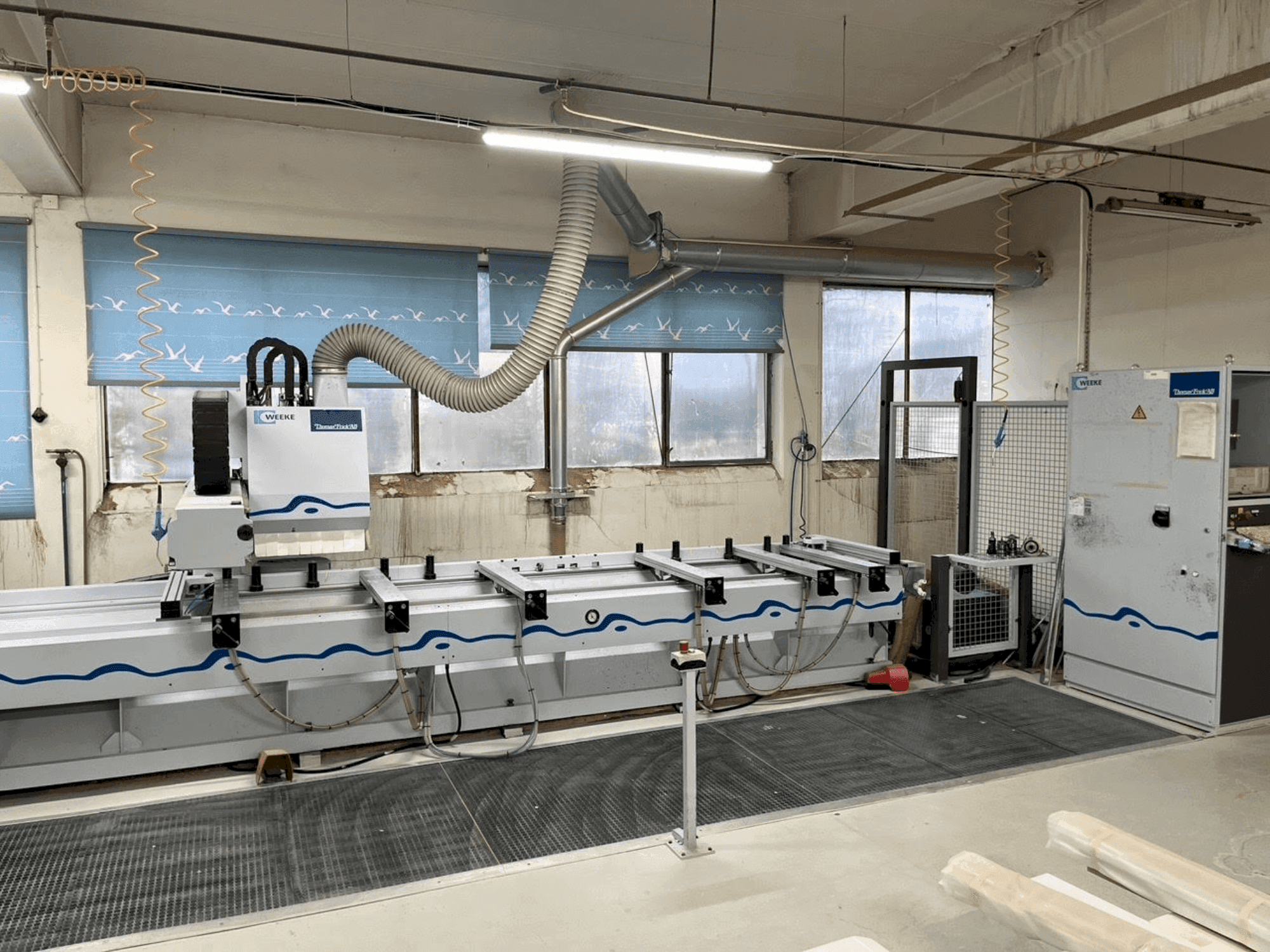 Widok z przodu maszyny Weeke BHC 280.3