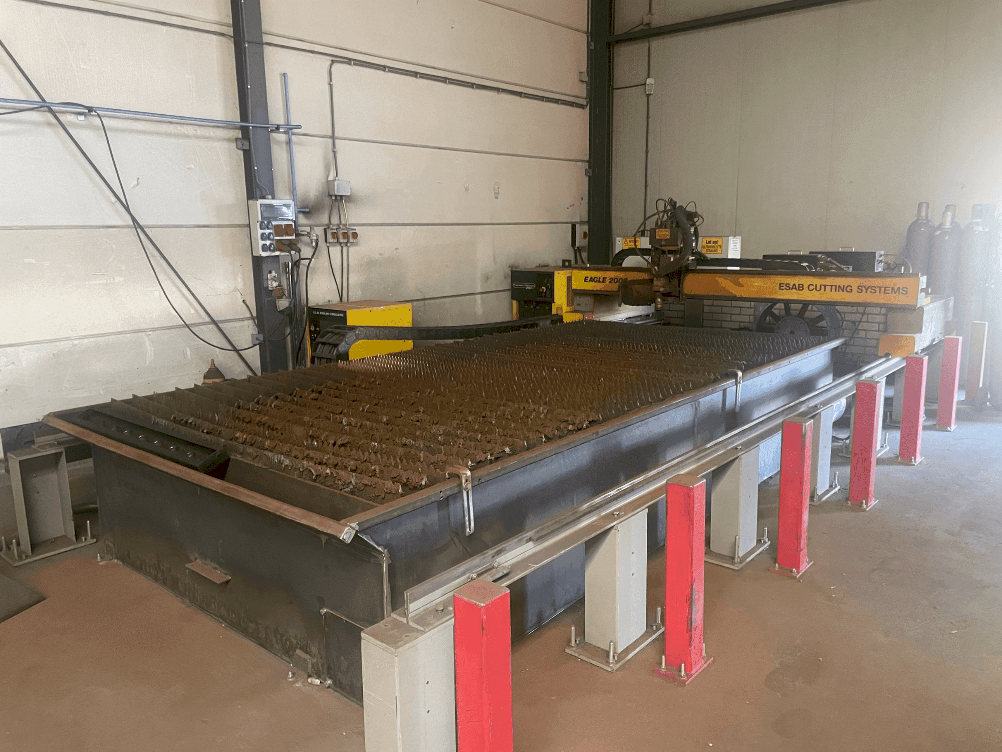 Widok z przodu maszyny ESAB EAGLE 2000