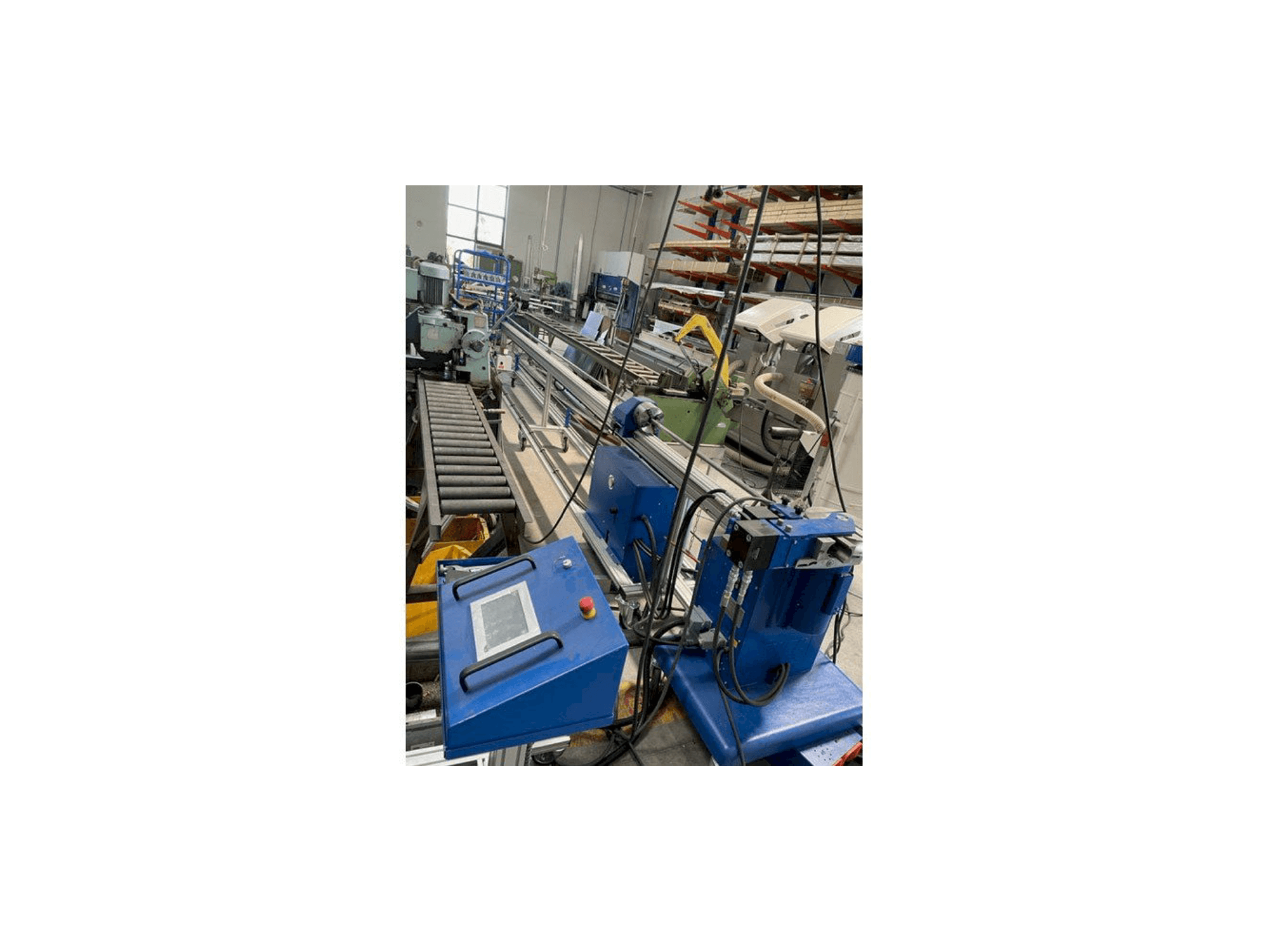 Widok z przodu maszyny JUTEC 5060