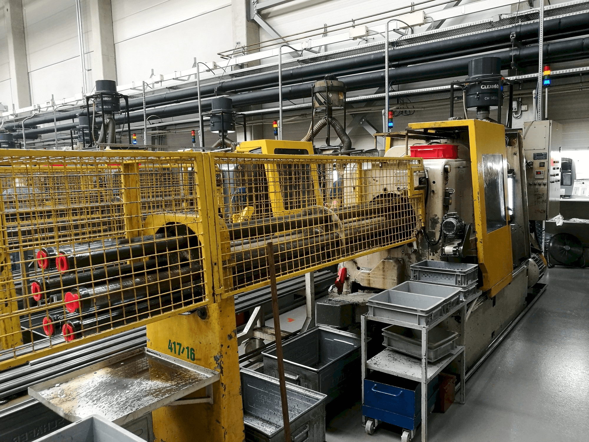 Widok z przodu maszyny Wickman 1 3/8"-6