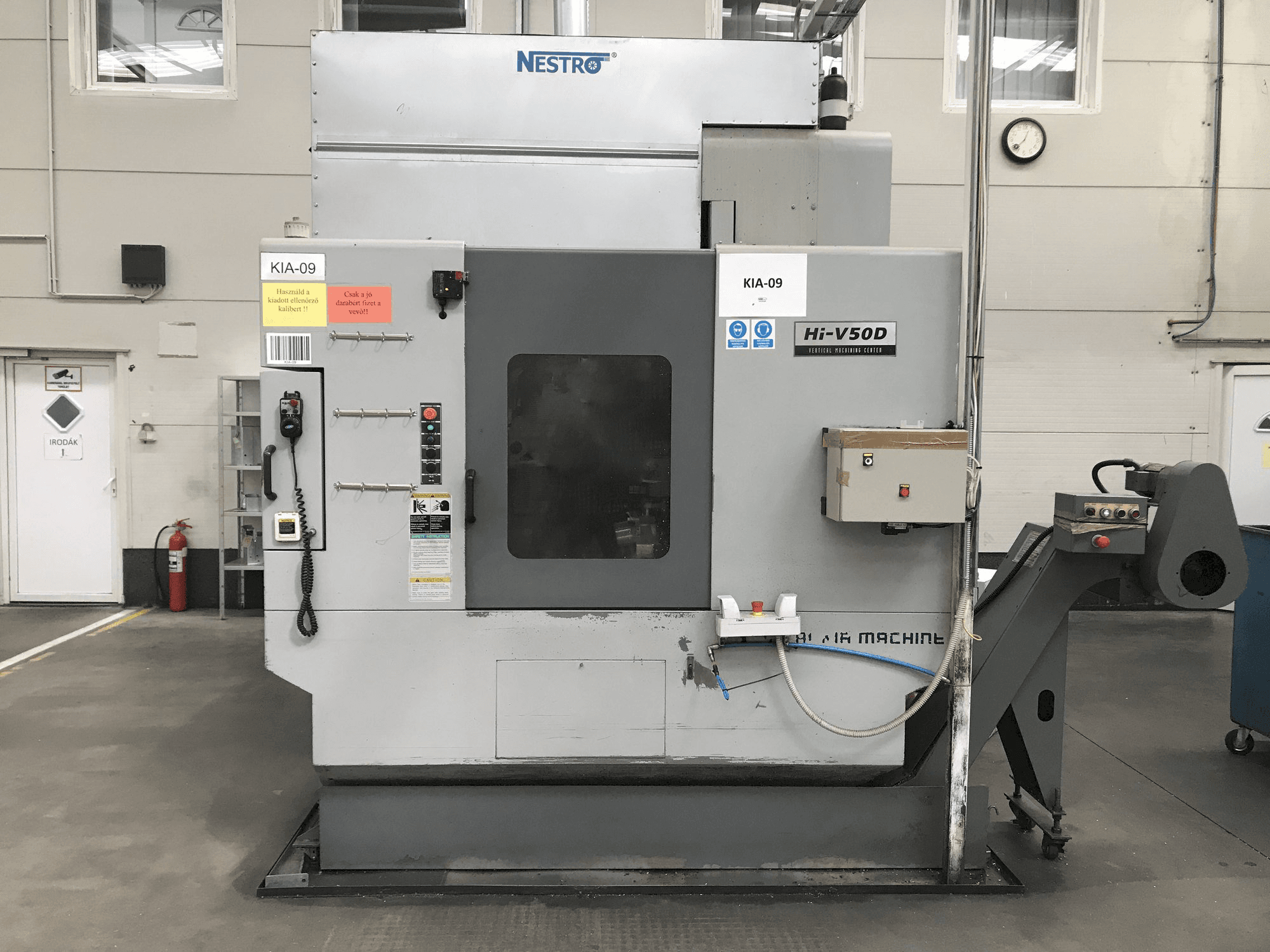 Widok z przodu maszyny Hyundai Kia Hi V50D