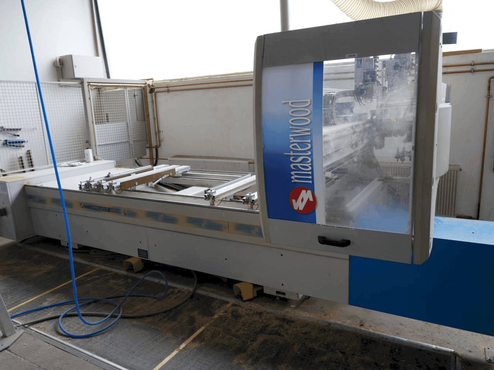 Widok z przodu maszyny MASTERWOOD Project 315