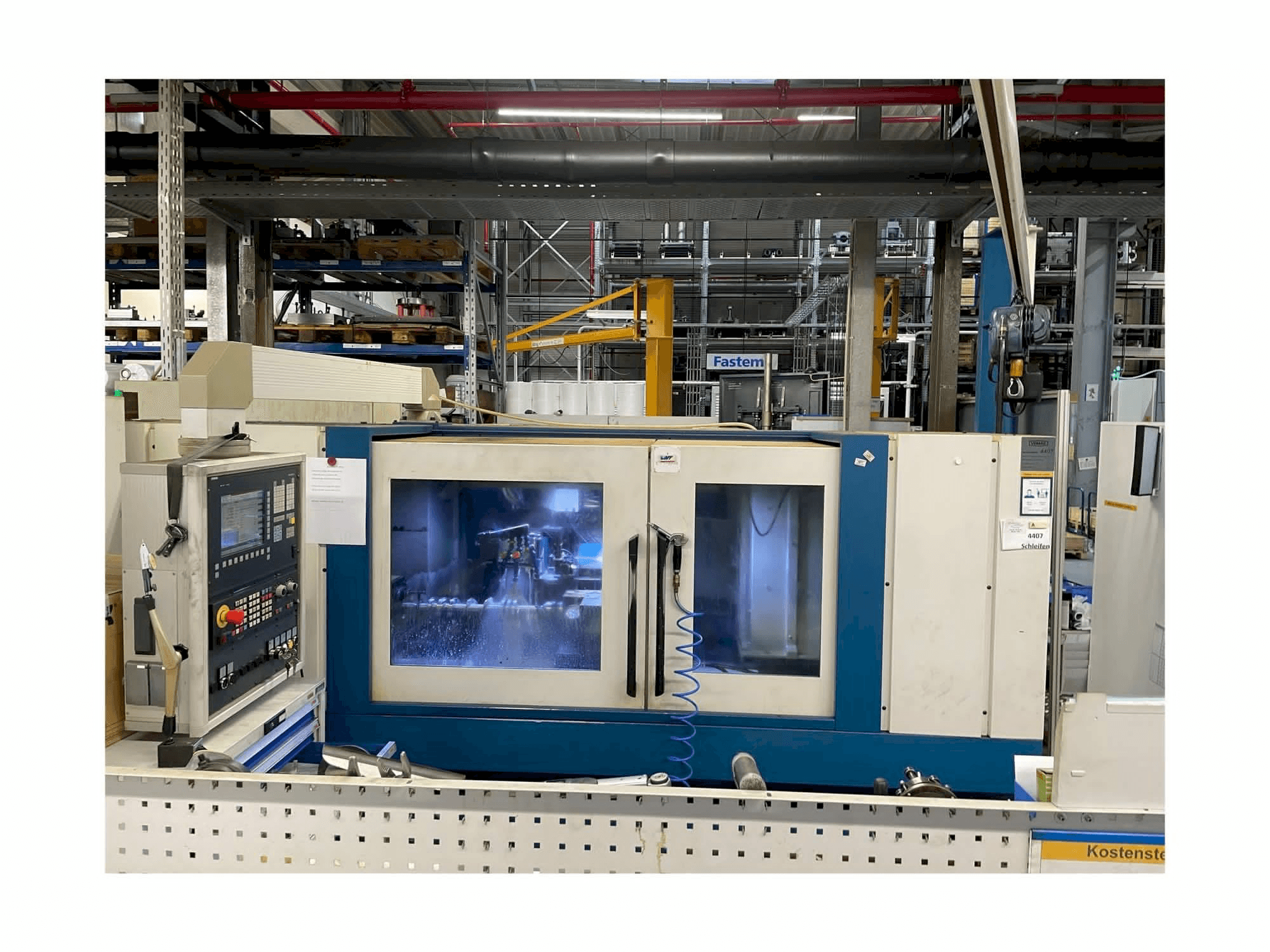 Widok z przodu maszyny Schaudt Mikrosa PF51 UIB 1000