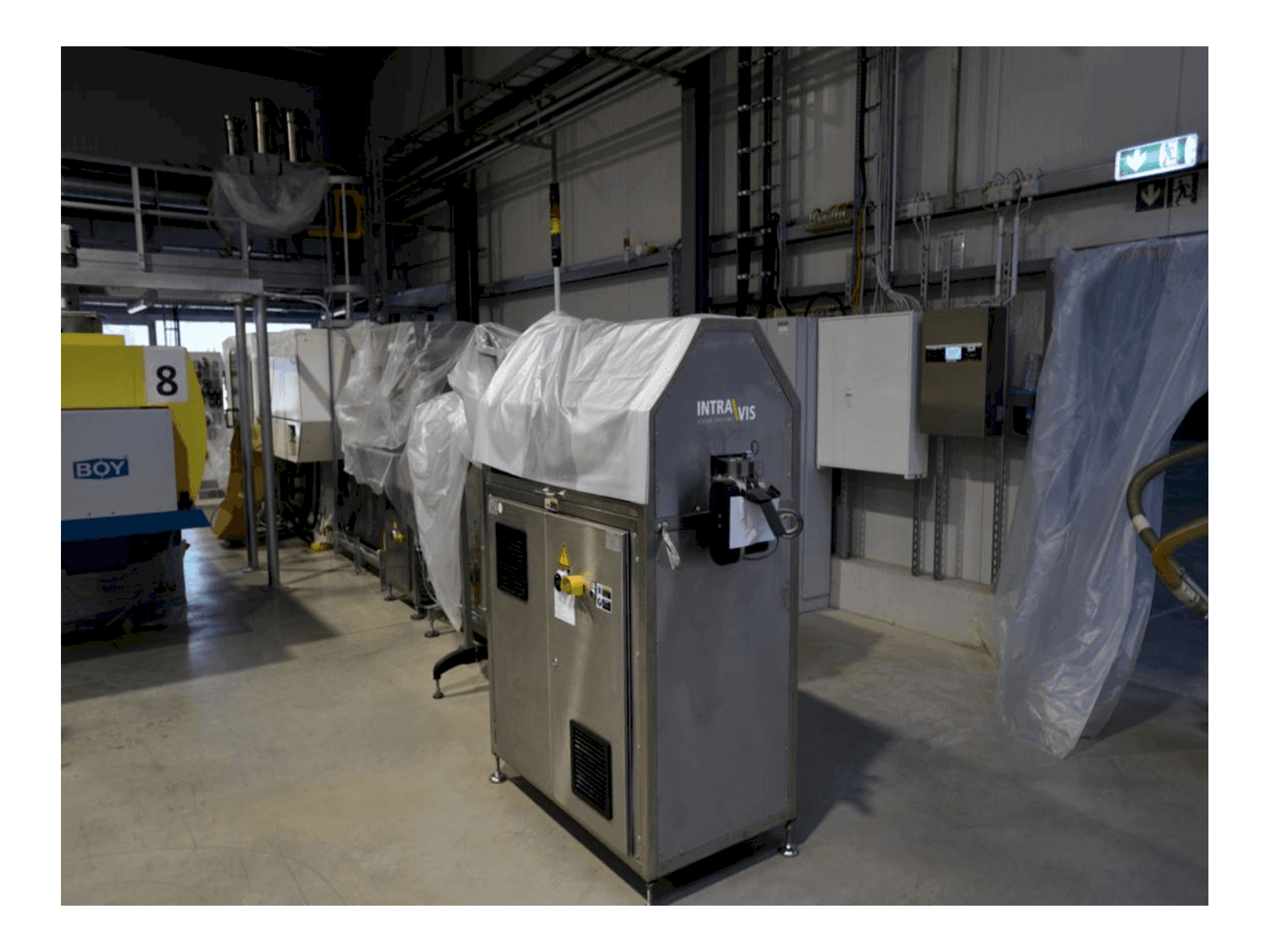 Widok z przodu maszyny INTRAVIS Capwatcher 6432