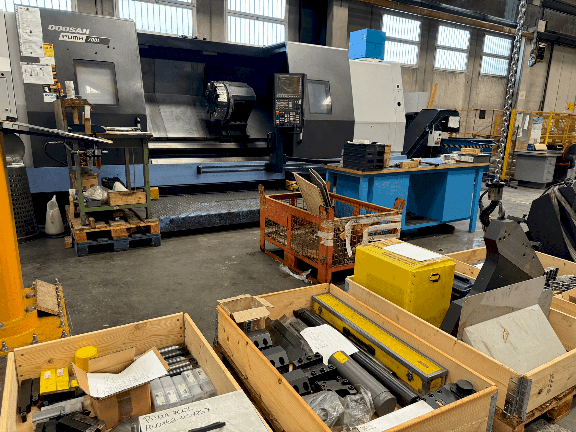 Widok z przodu maszyny DOOSAN PUMA 700L (2020)