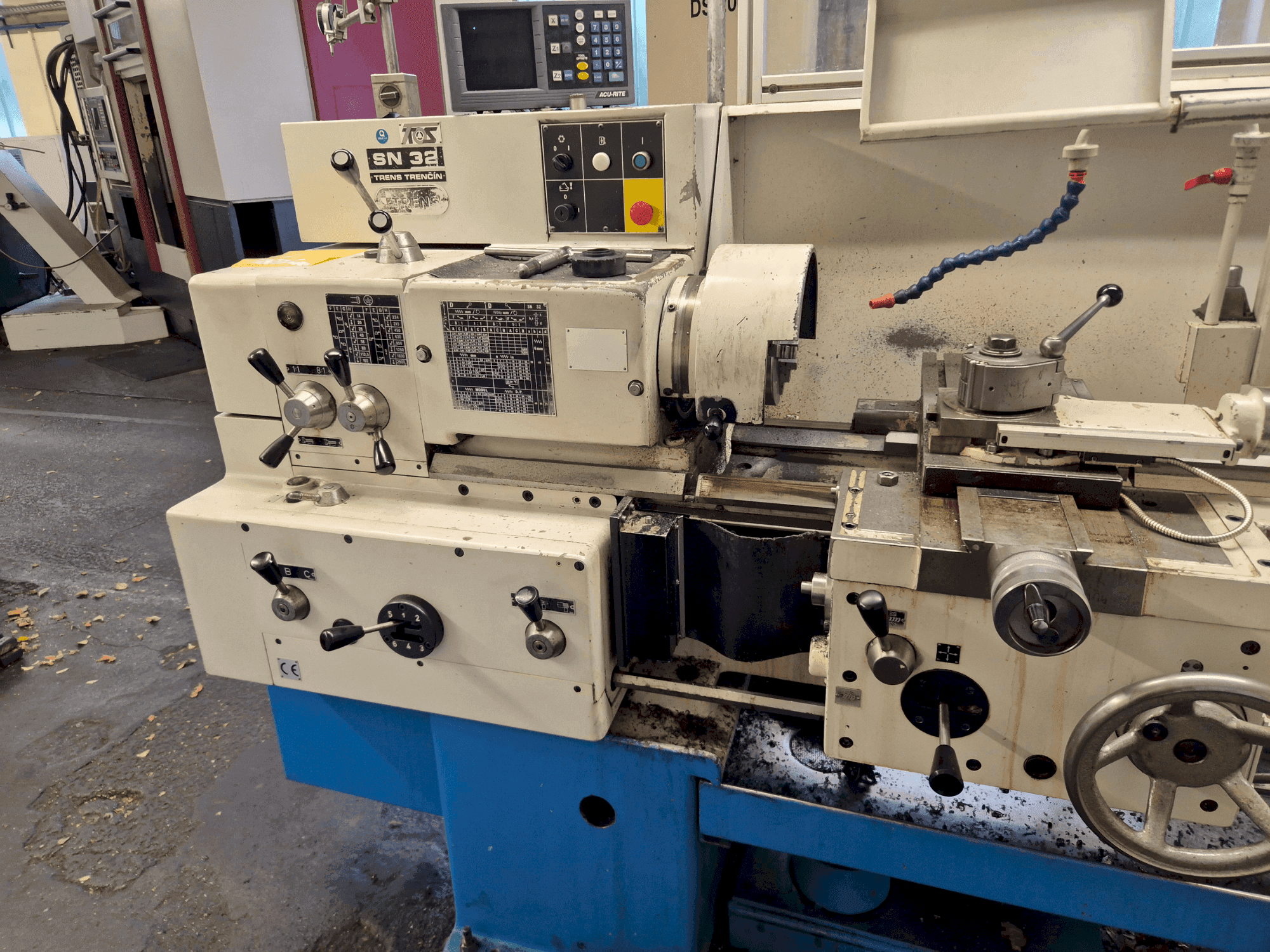 Widok z przodu maszyny TRENS SN 32