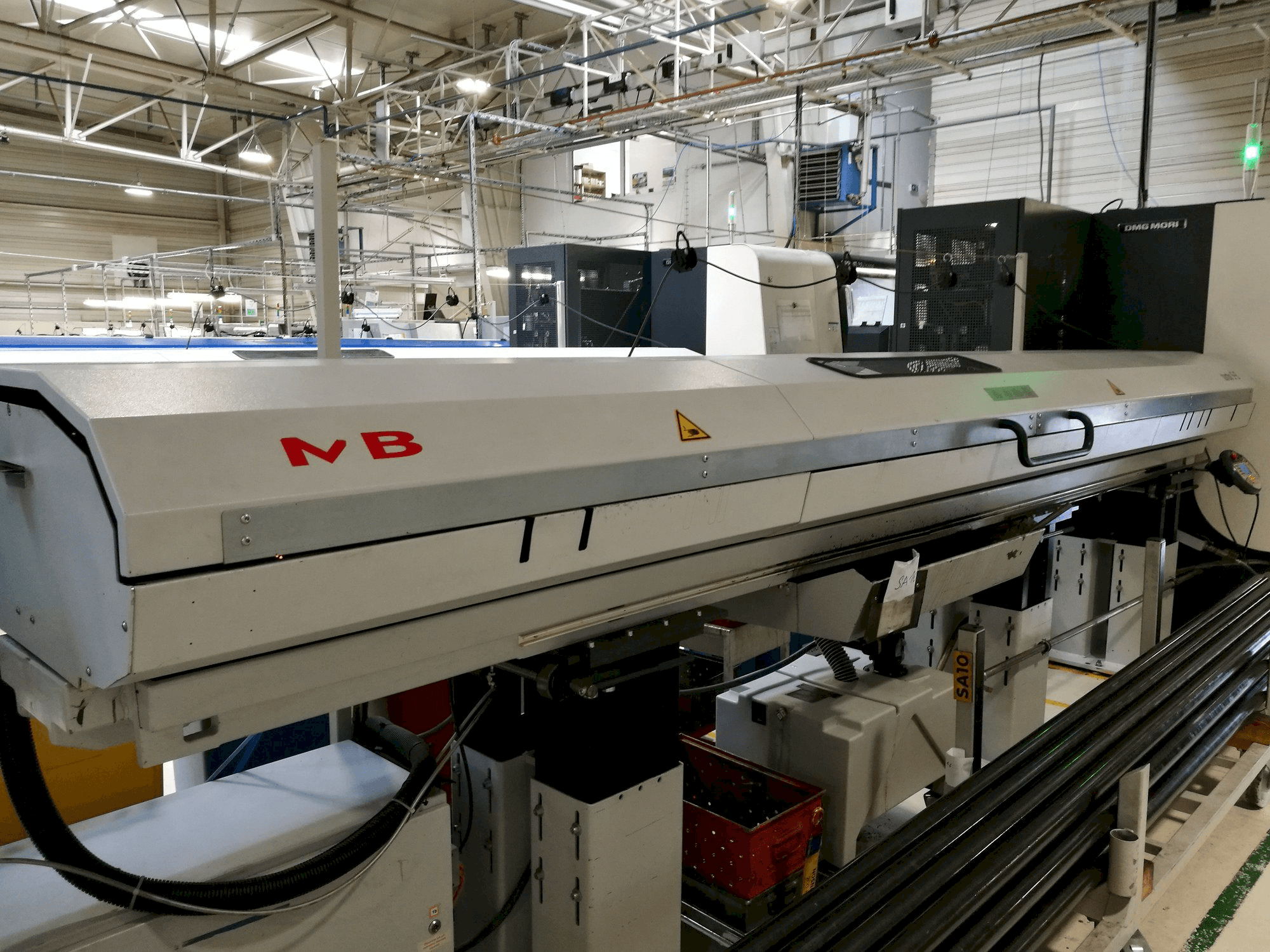 Widok z przodu maszyny FMB Turbo 5-55/4200 A