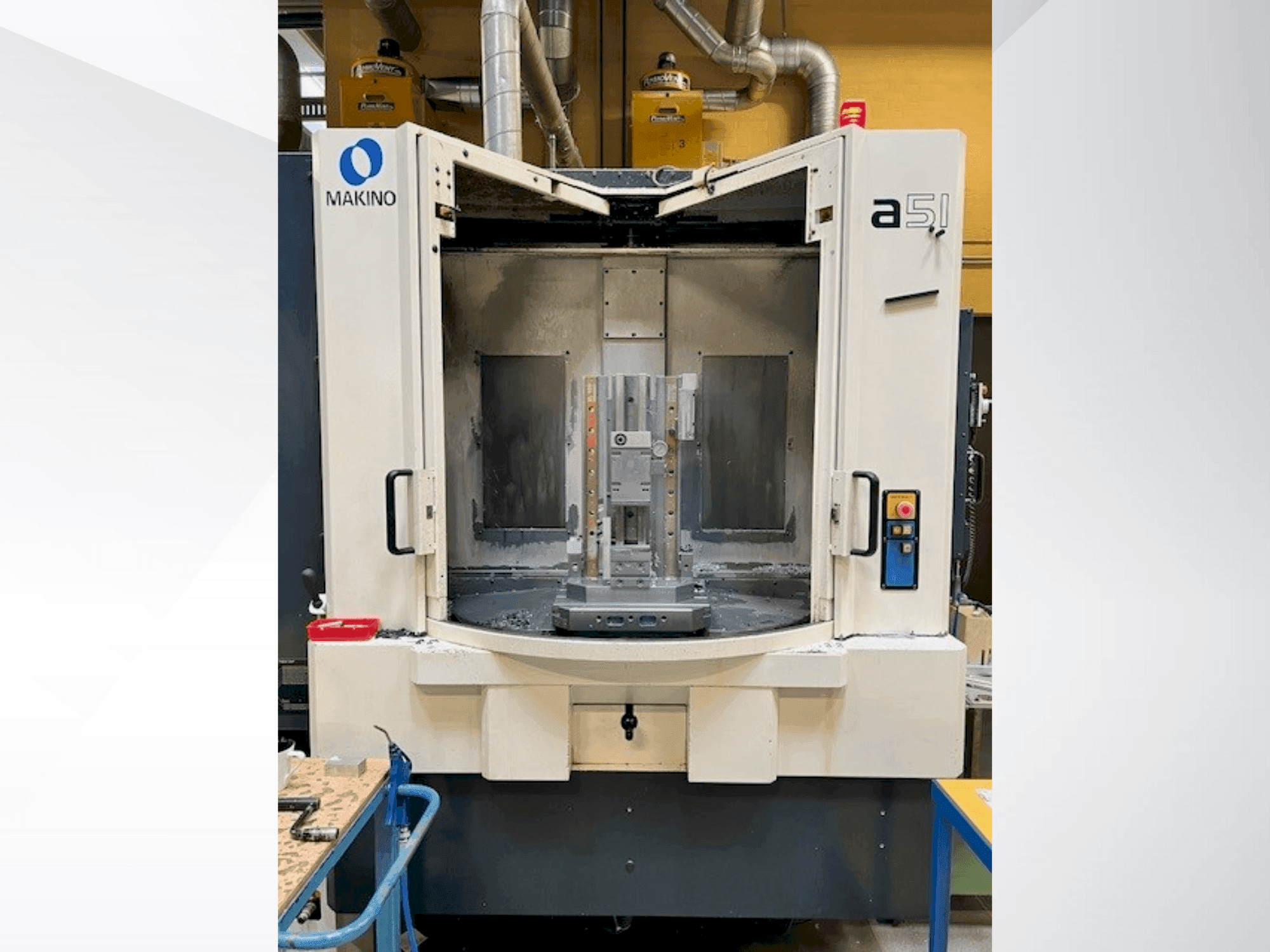 Widok z przodu maszyny Makino a51-A 60