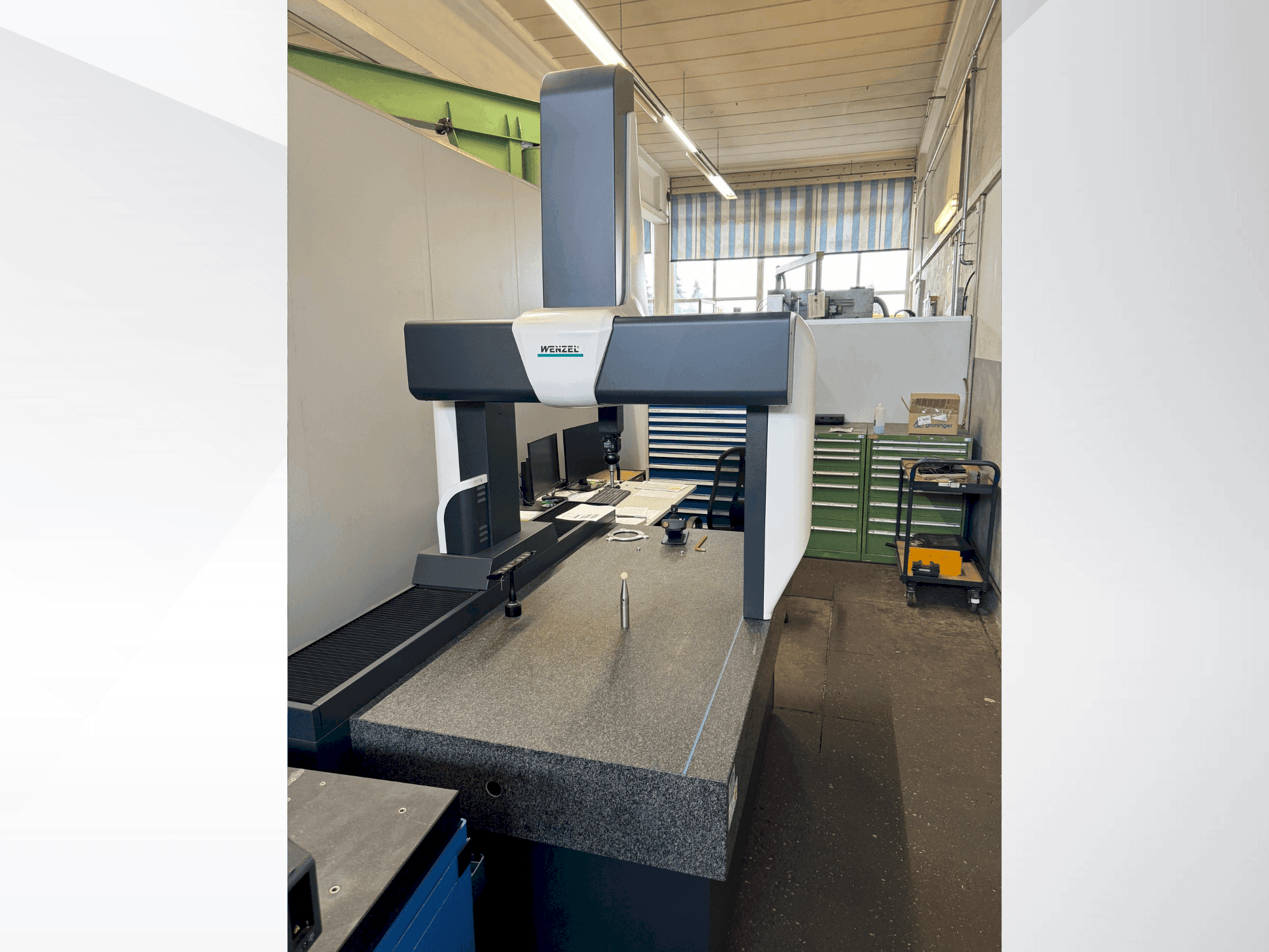 Widok z przodu maszyny Wenzel LH 65