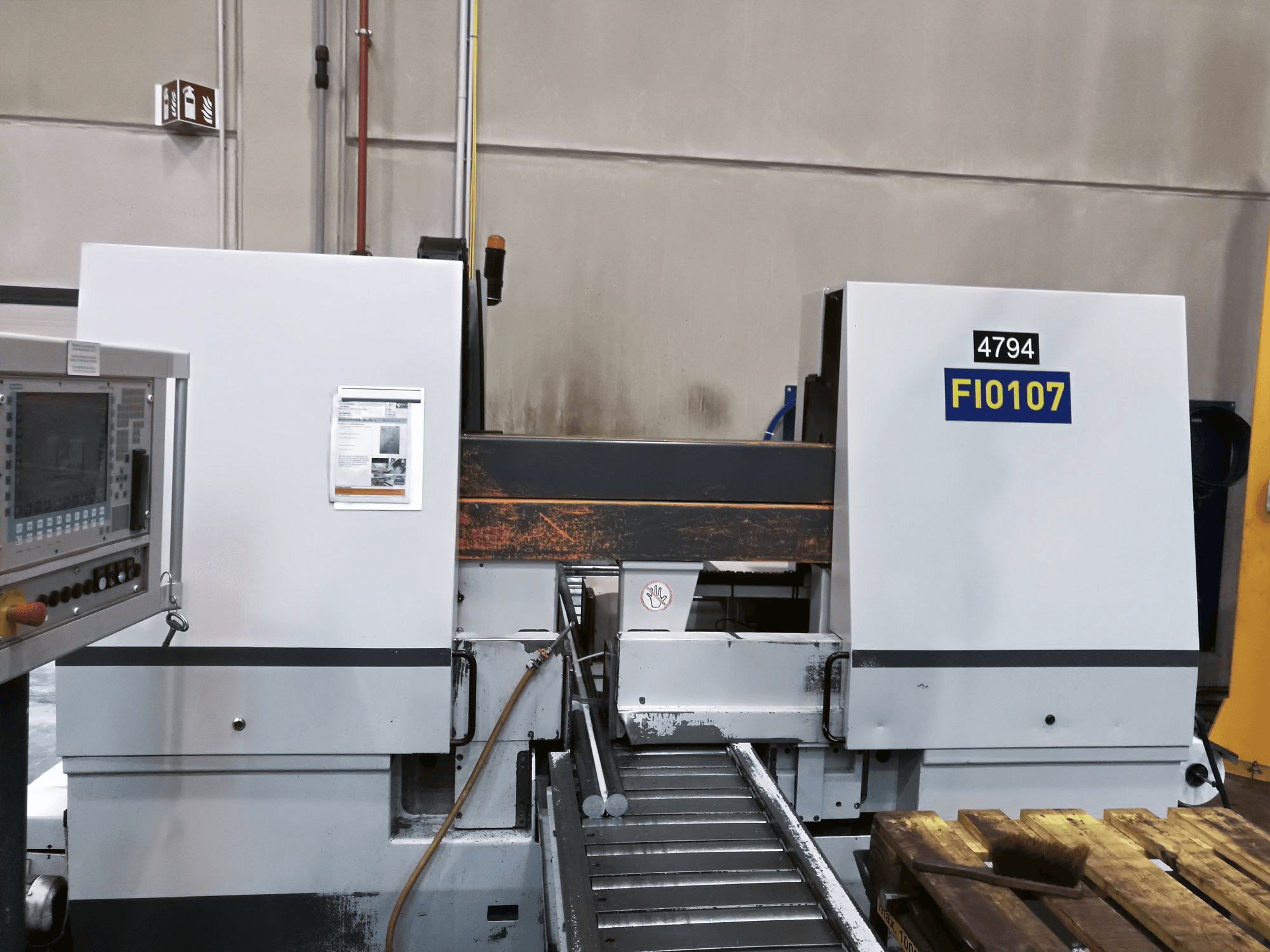 Widok z przodu maszyny KASTO KASTOtec A 3