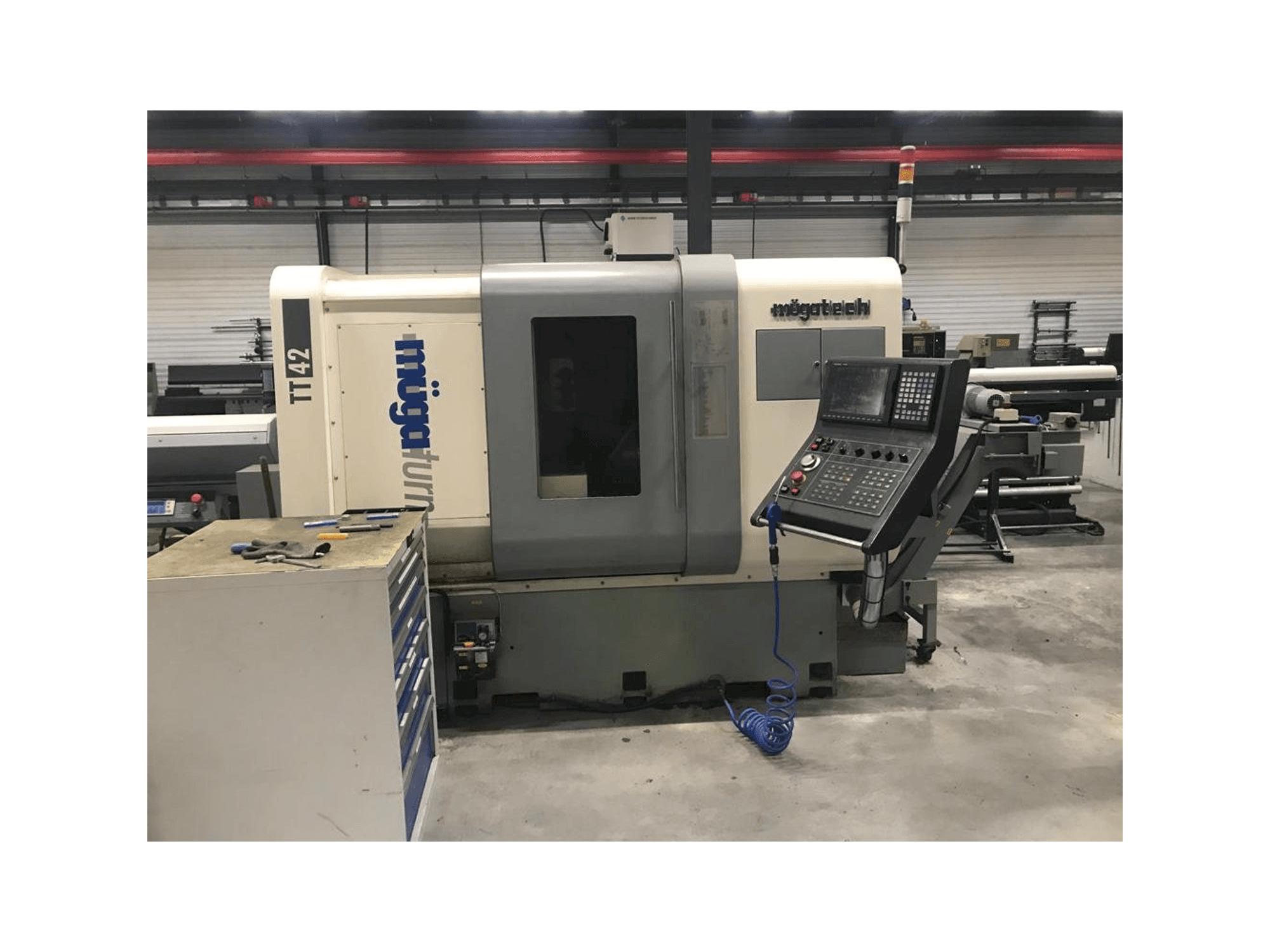 Widok z przodu maszyny Muga TT-42