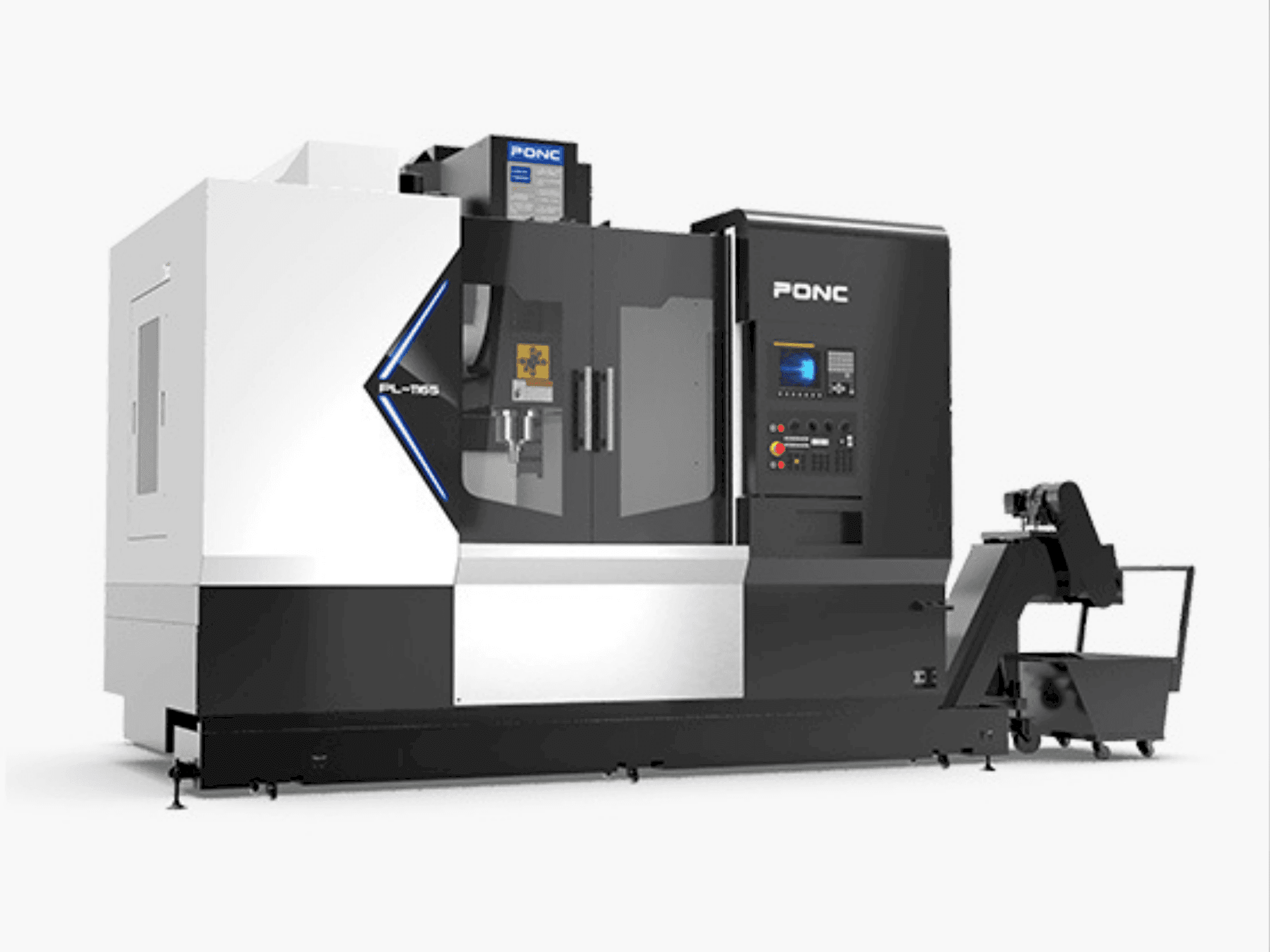 Widok z przodu maszyny PONC PL 855