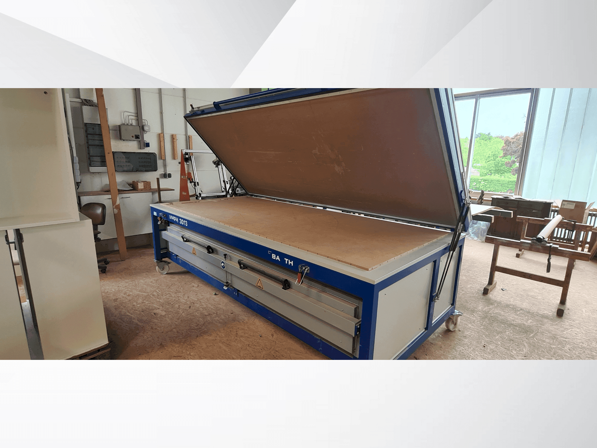 Widok z przodu maszyny BARTH VMPH 3013