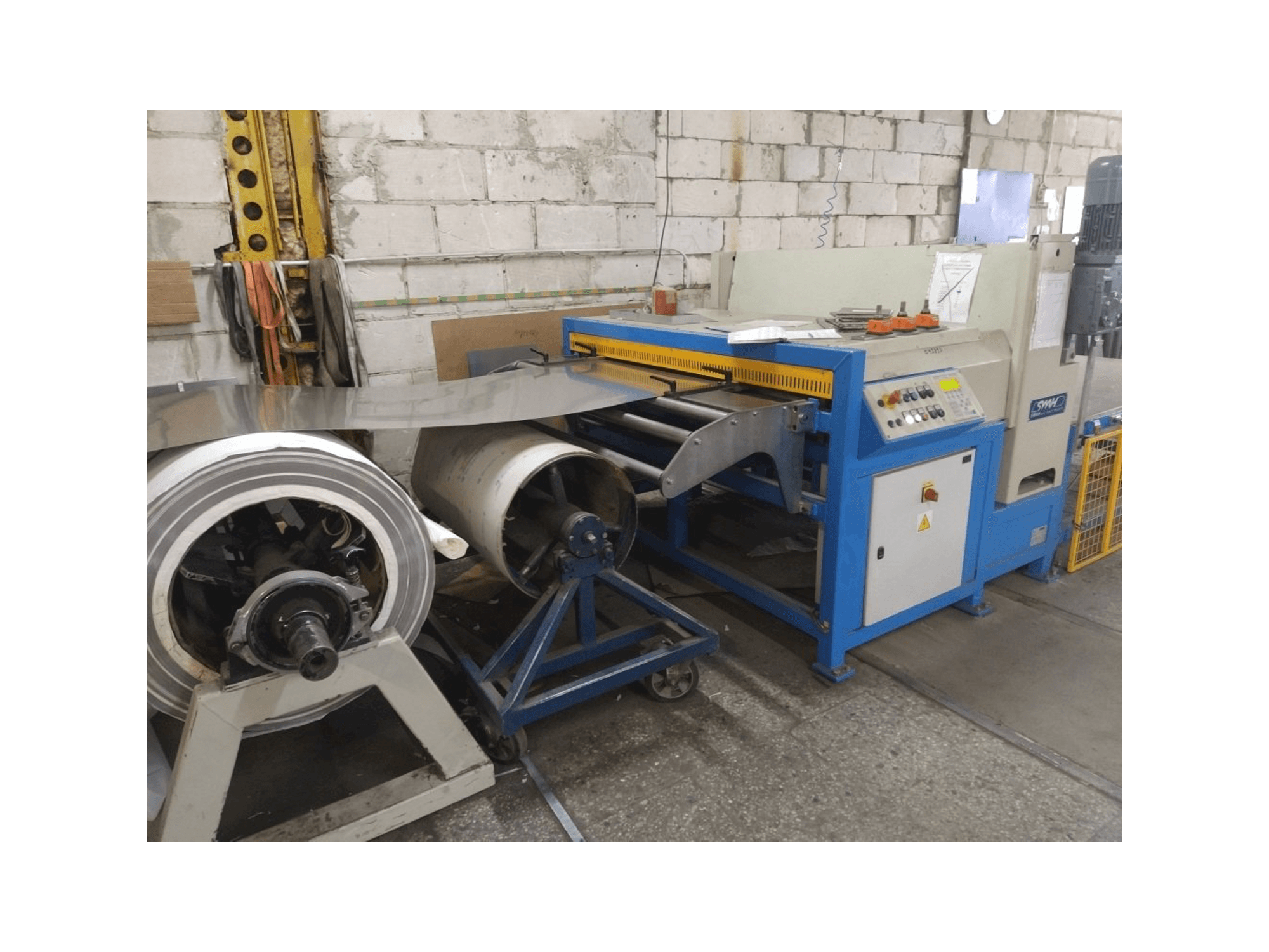 Widok z przodu maszyny SWAH LCP-S (2013)