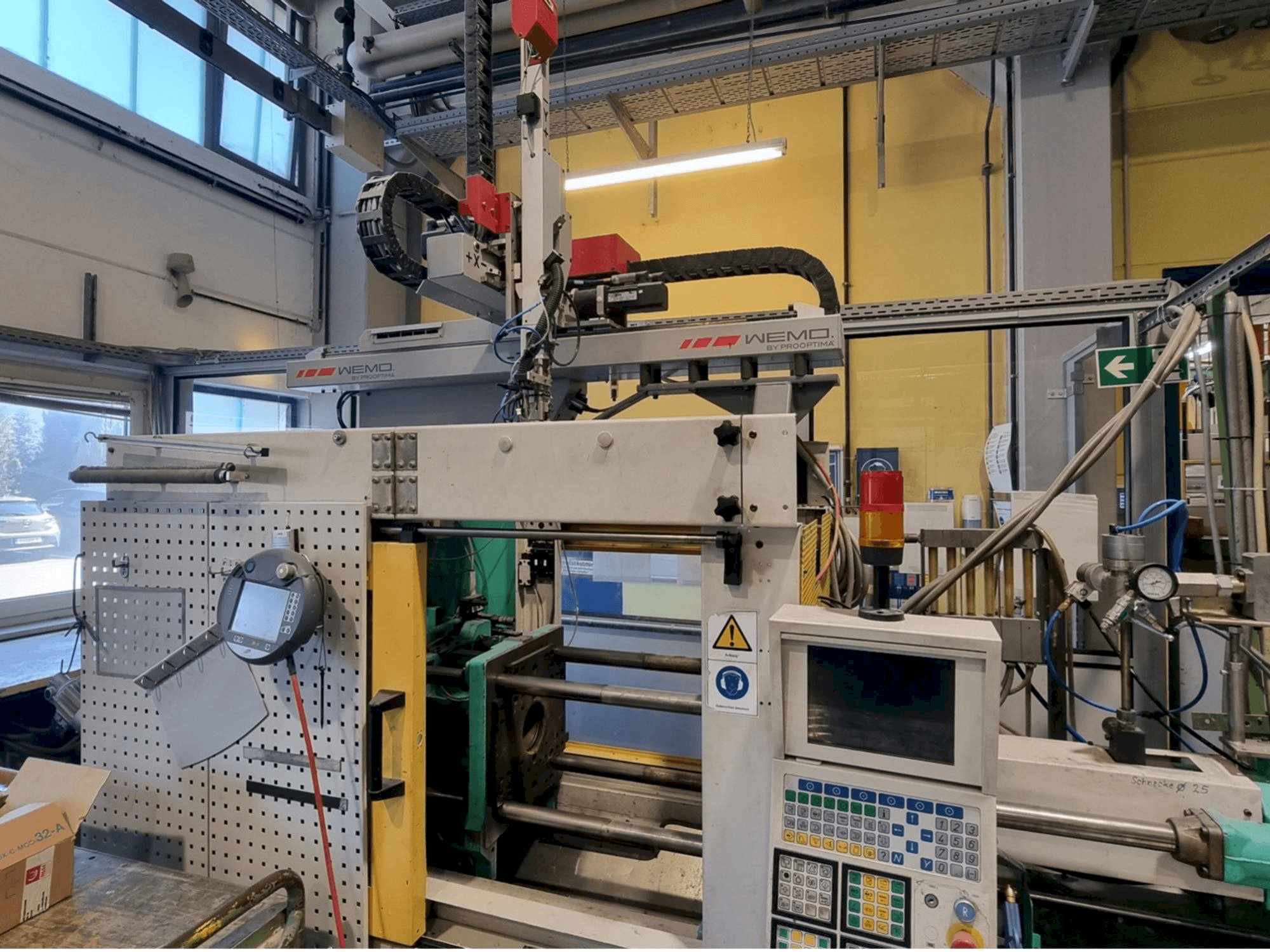 Widok z przodu maszyny Arburg ALLROUNDER Centex 270 C 500 - 250