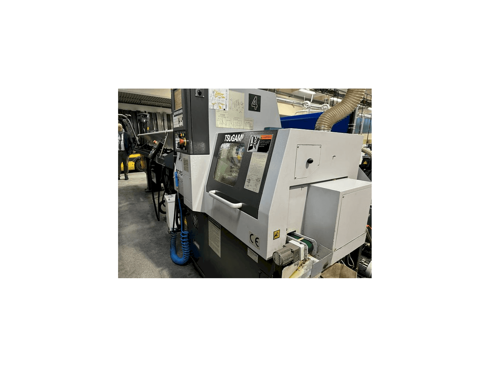 Widok z przodu maszyny TSUGAMI B0205E-II