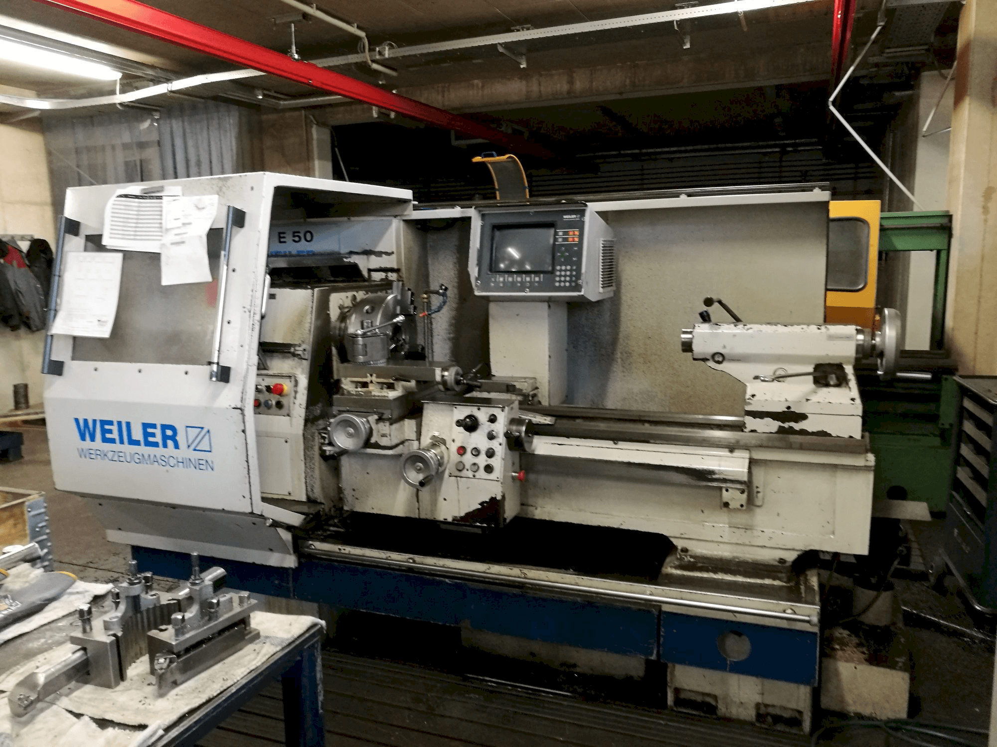 Widok z przodu maszyny Weiler E50/1