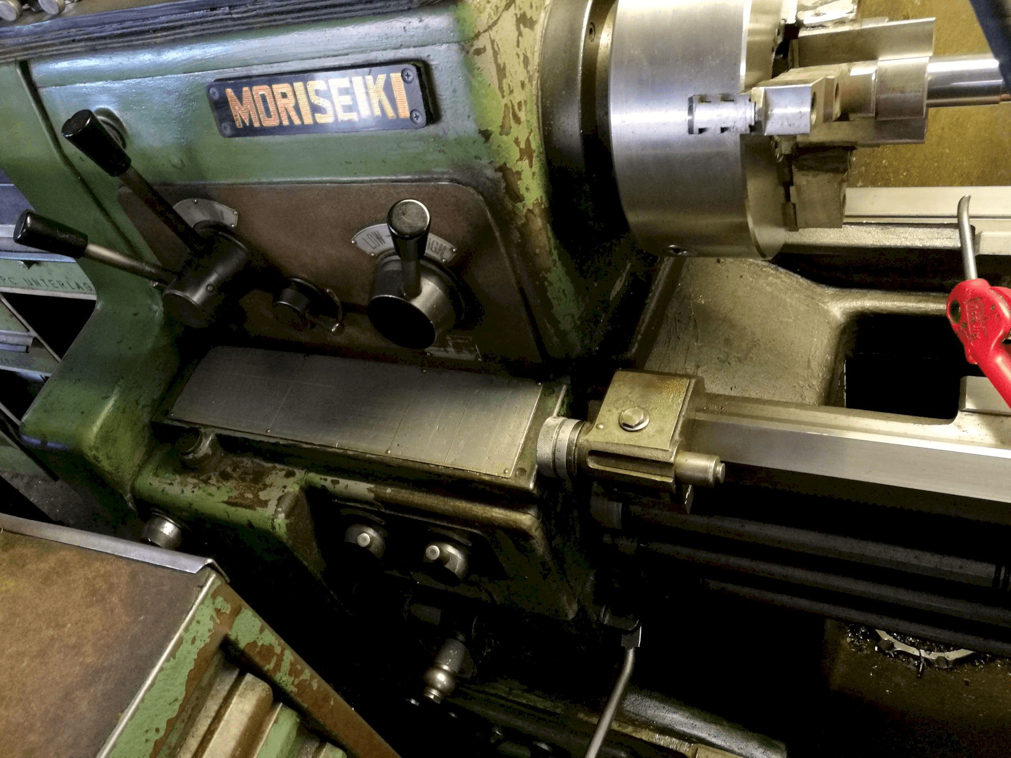 Szczegół maszyny MORI SEIKI MS 1250