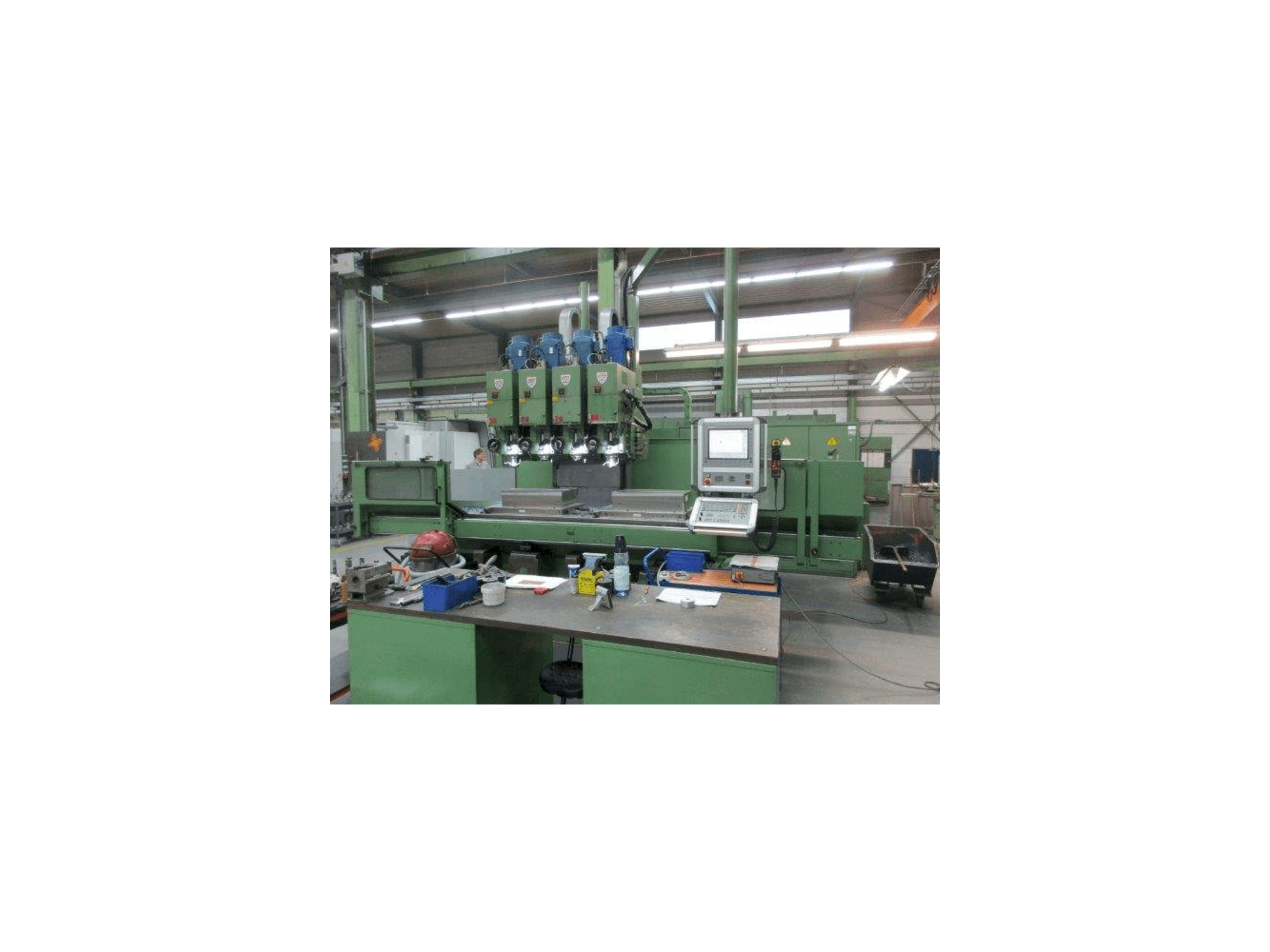 Widok z przodu maszyny Rambaudi Rammatic 804