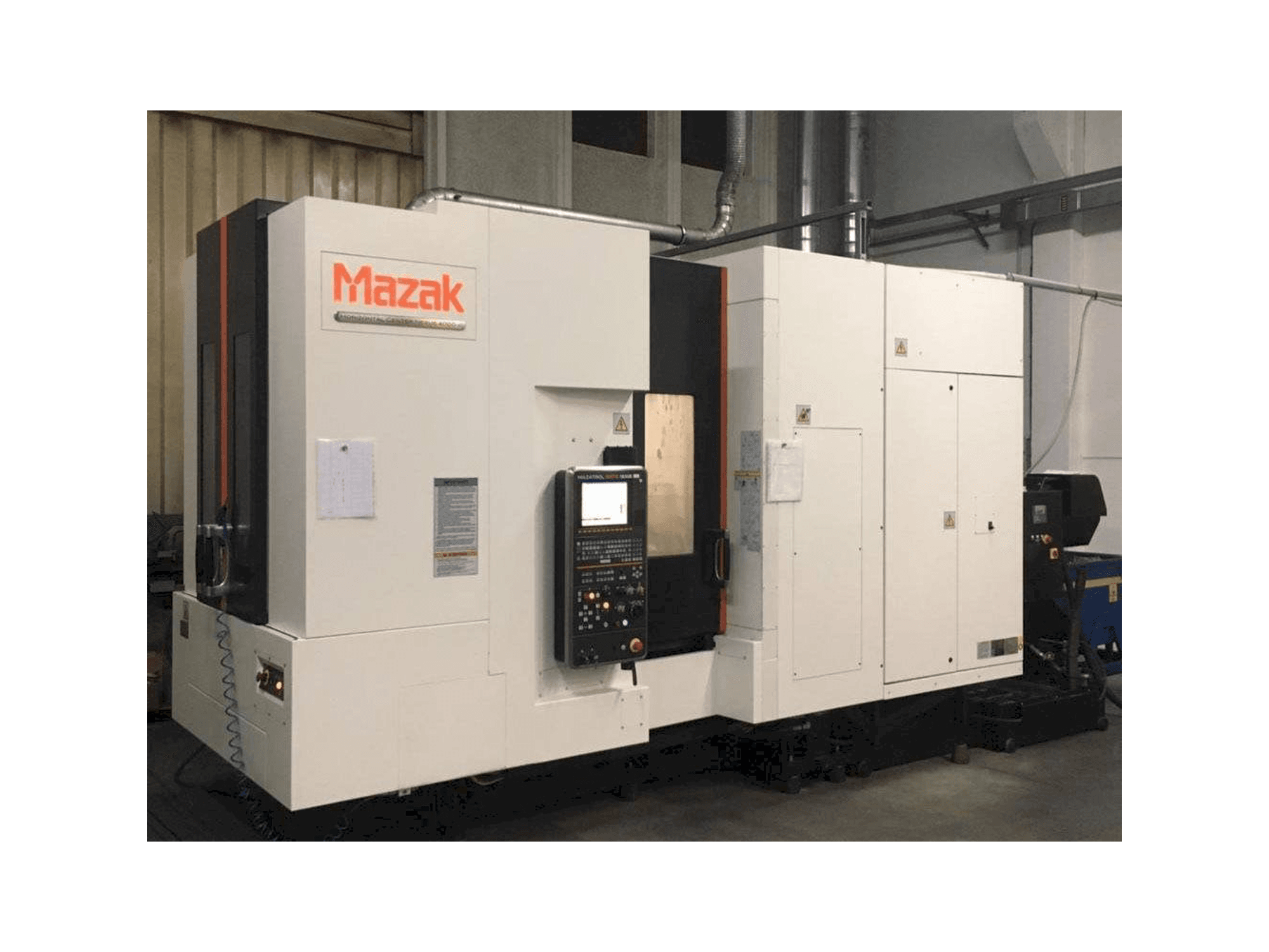 Widok z przodu maszyny Mazak HC Nexus 4000 MK II