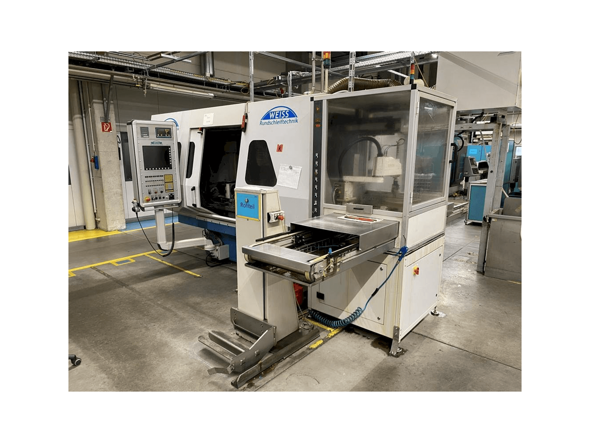 Widok z przodu maszyny WEISS SER 07-14 K33-1