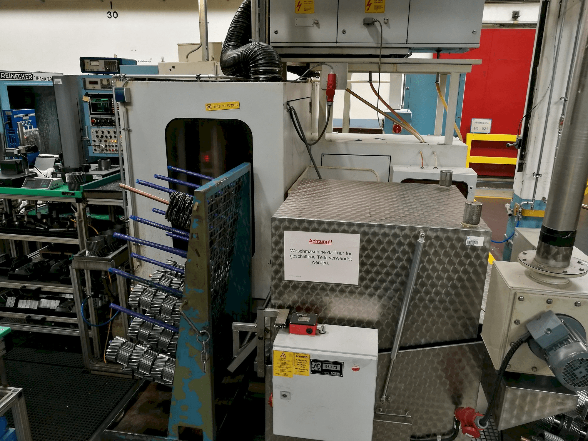 Widok z przodu maszyny Pfauter PH 280