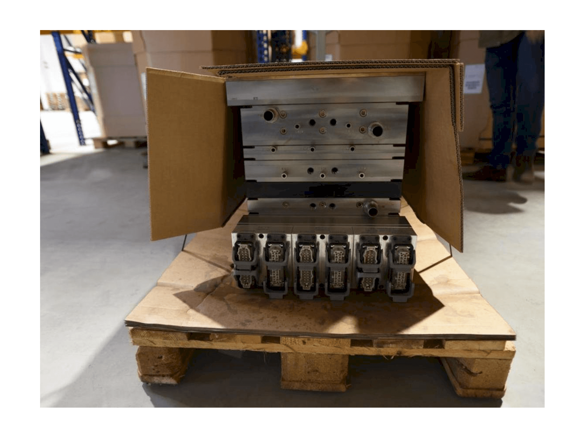 Widok z przodu maszyny HTW PCO 1810