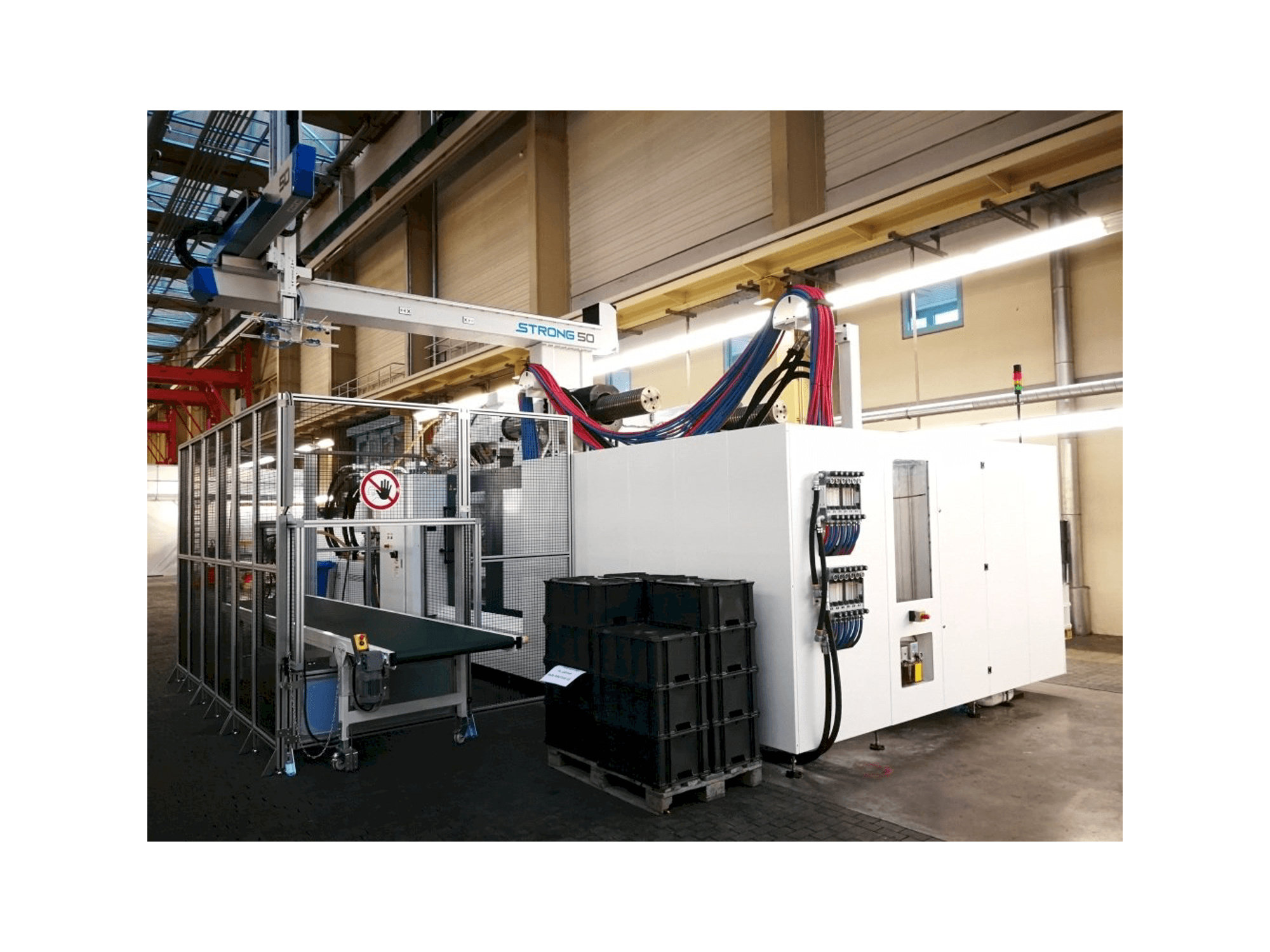 Widok z przodu maszyny HAITIAN Jupiter II Plus